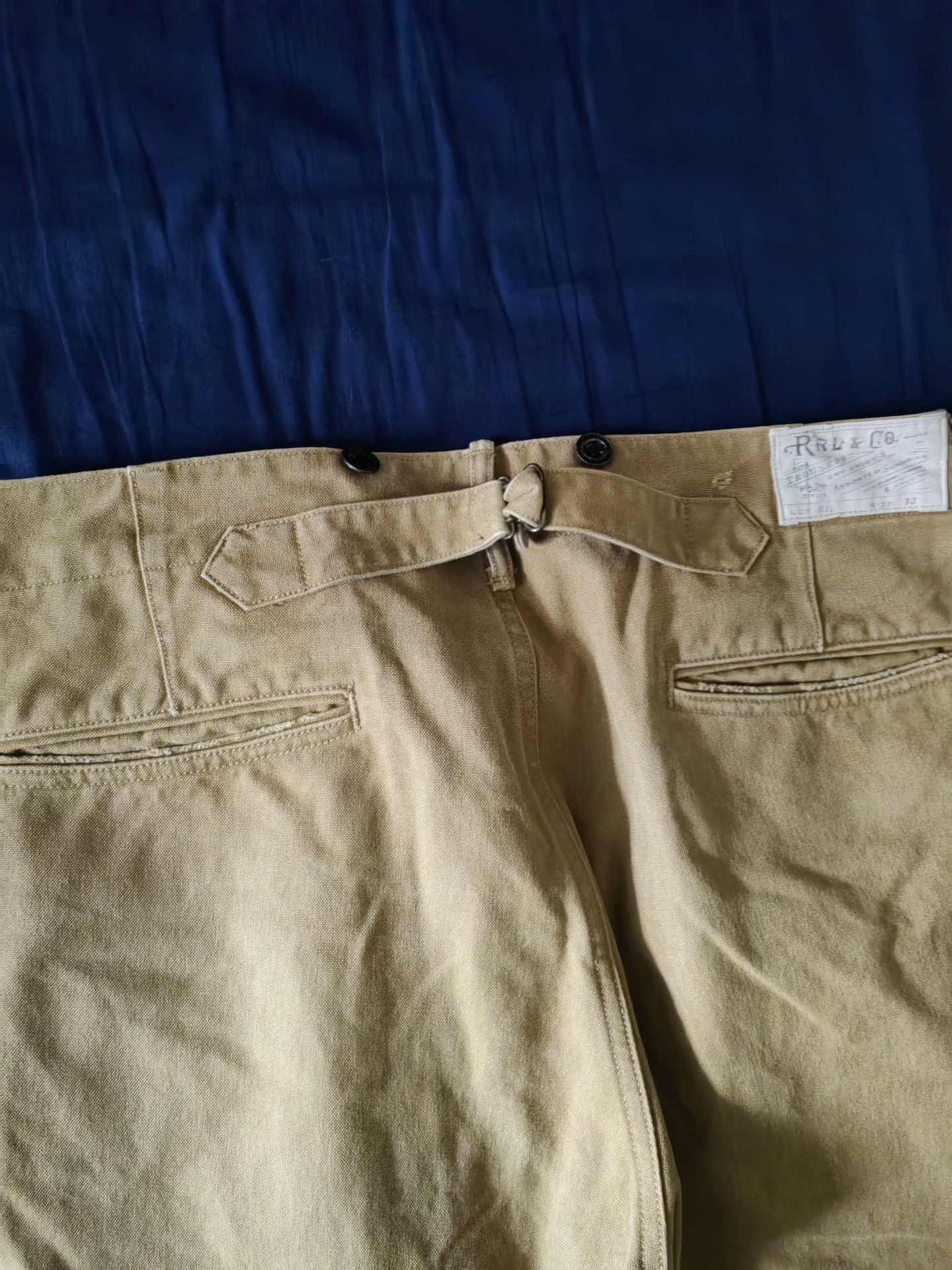 RRL Ralph Lauren Ralph Lauren Double RL RRL Work Canvas Pants Size US 32 / EU 48 - 4 Thumbnail