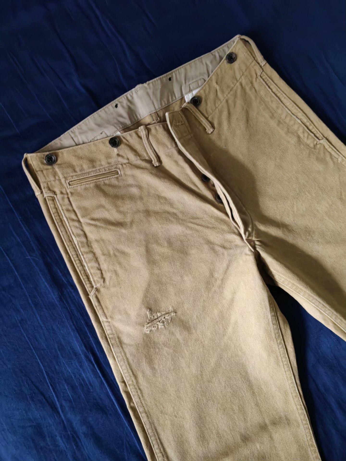 RRL Ralph Lauren Ralph Lauren Double RL RRL Work Canvas Pants Size US 32 / EU 48 - 2 Thumbnail