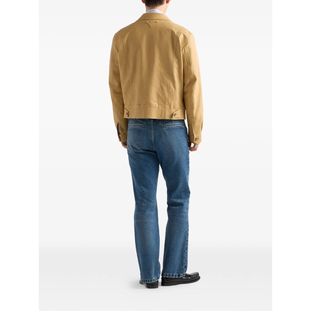 Prada Prada BLUE Denim - Regular & Straight-Leg Jeans Size US 32 / EU 48 - 5 Thumbnail