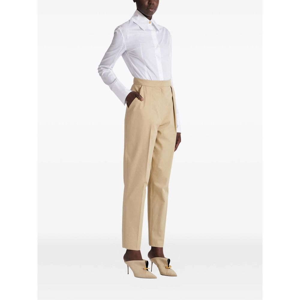Balmain Balmain NEUTRALS Trousers - Tailored Trousers Size 27" / US 4 / IT 40 - 4 Thumbnail