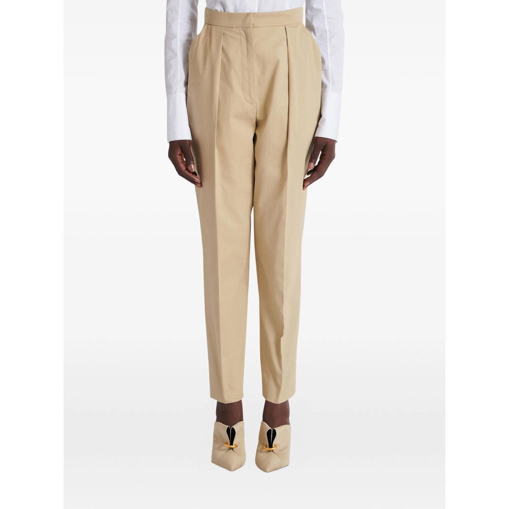 Balmain Balmain NEUTRALS Trousers - Tailored Trousers Size 27" / US 4 / IT 40 - 2 Thumbnail