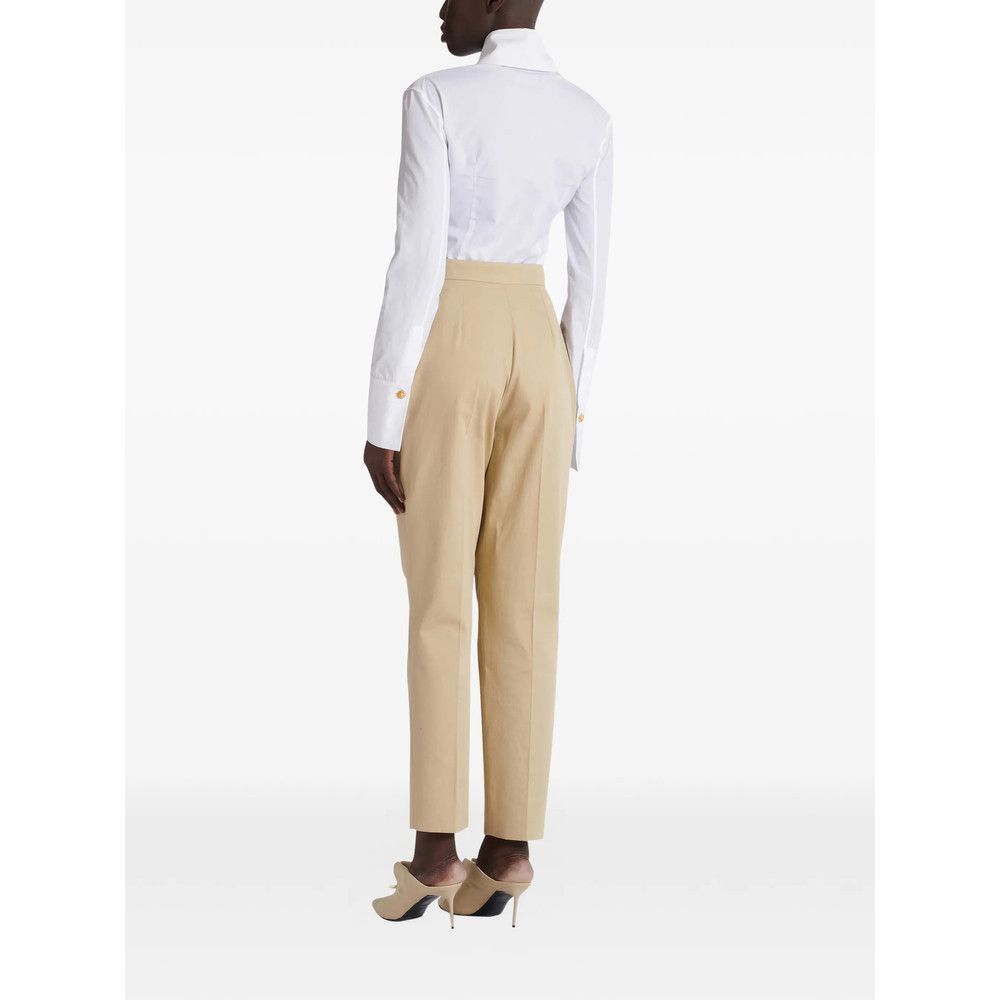 Balmain Balmain NEUTRALS Trousers - Tailored Trousers Size 27" / US 4 / IT 40 - 3 Thumbnail