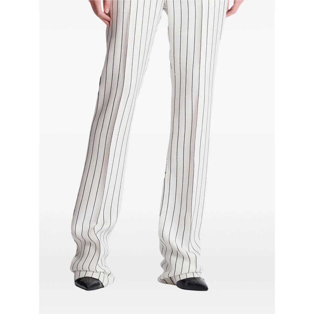 Balmain Balmain WHITE Trousers - Flared Trousers Size 27" / US 4 / IT 40 - 5 Thumbnail