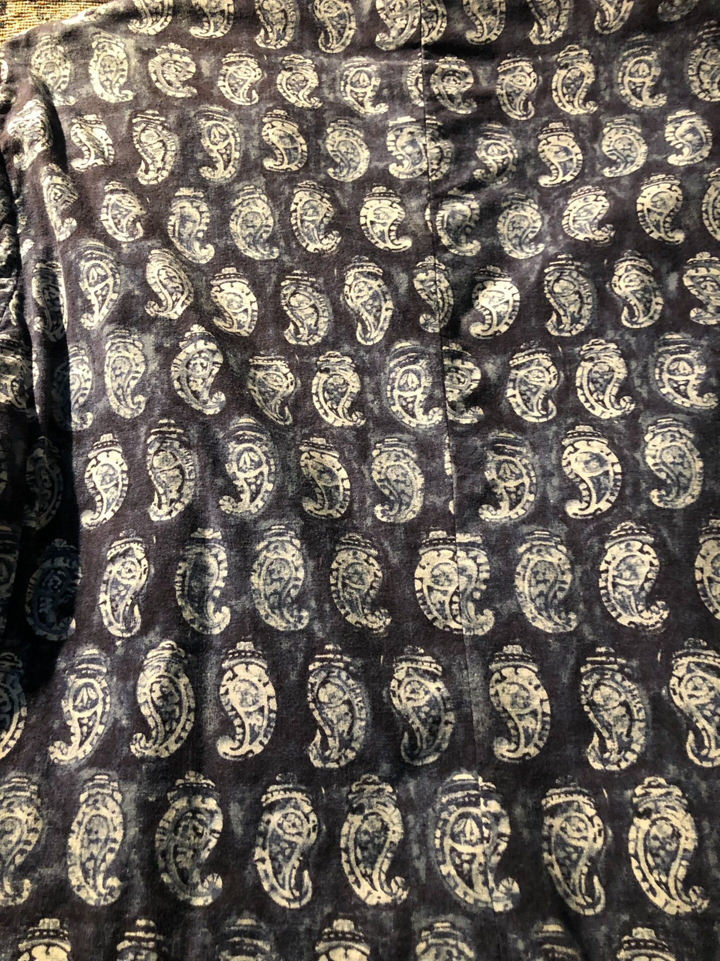 Polo Ralph Lauren Polo Ralph Lauren Vintage Indigo Paisley Suit Size US XXL / EU 58 / 5 - 6 Thumbnail