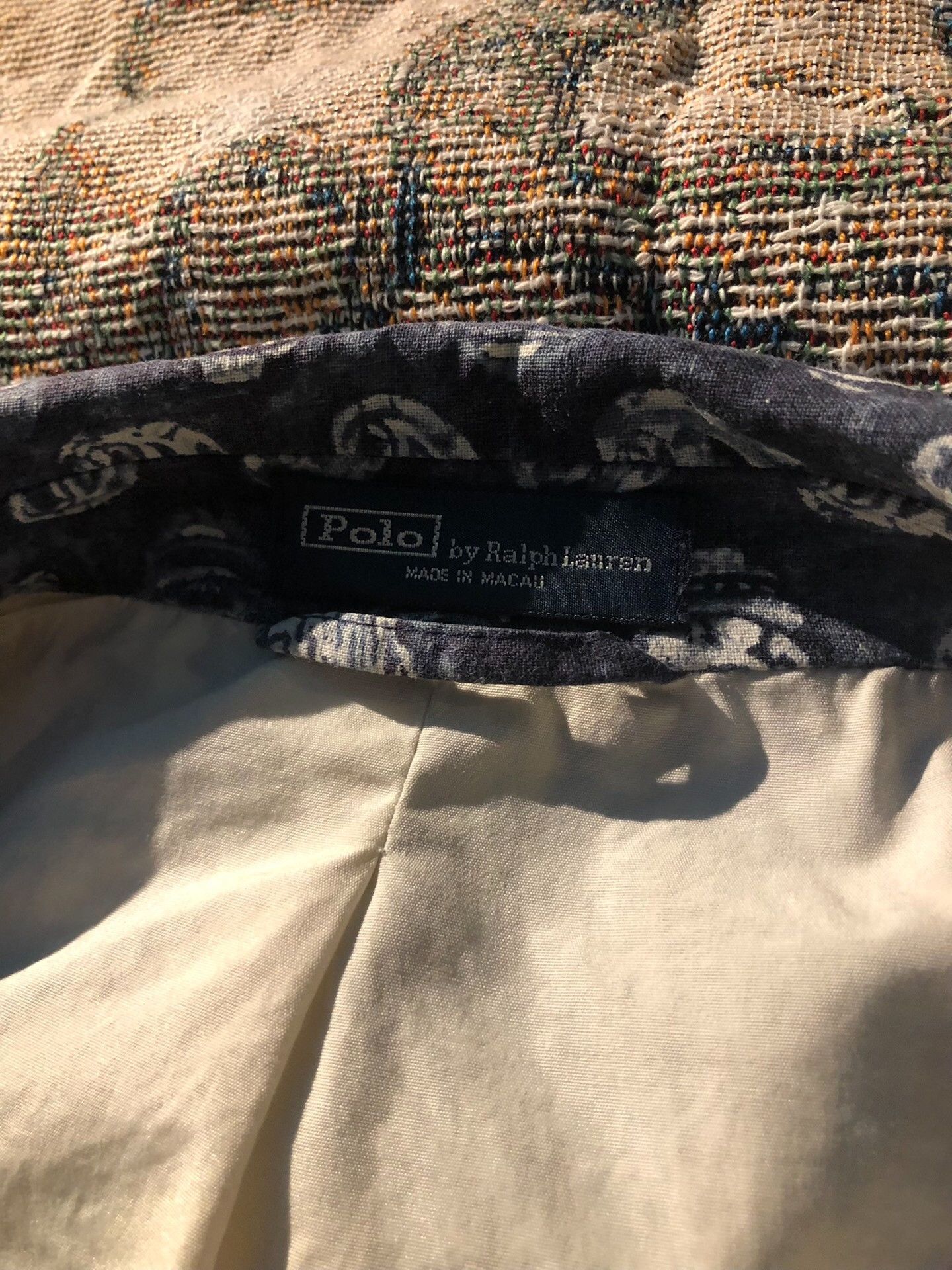 Polo Ralph Lauren Polo Ralph Lauren Vintage Indigo Paisley Suit Size US XXL / EU 58 / 5 - 3 Thumbnail