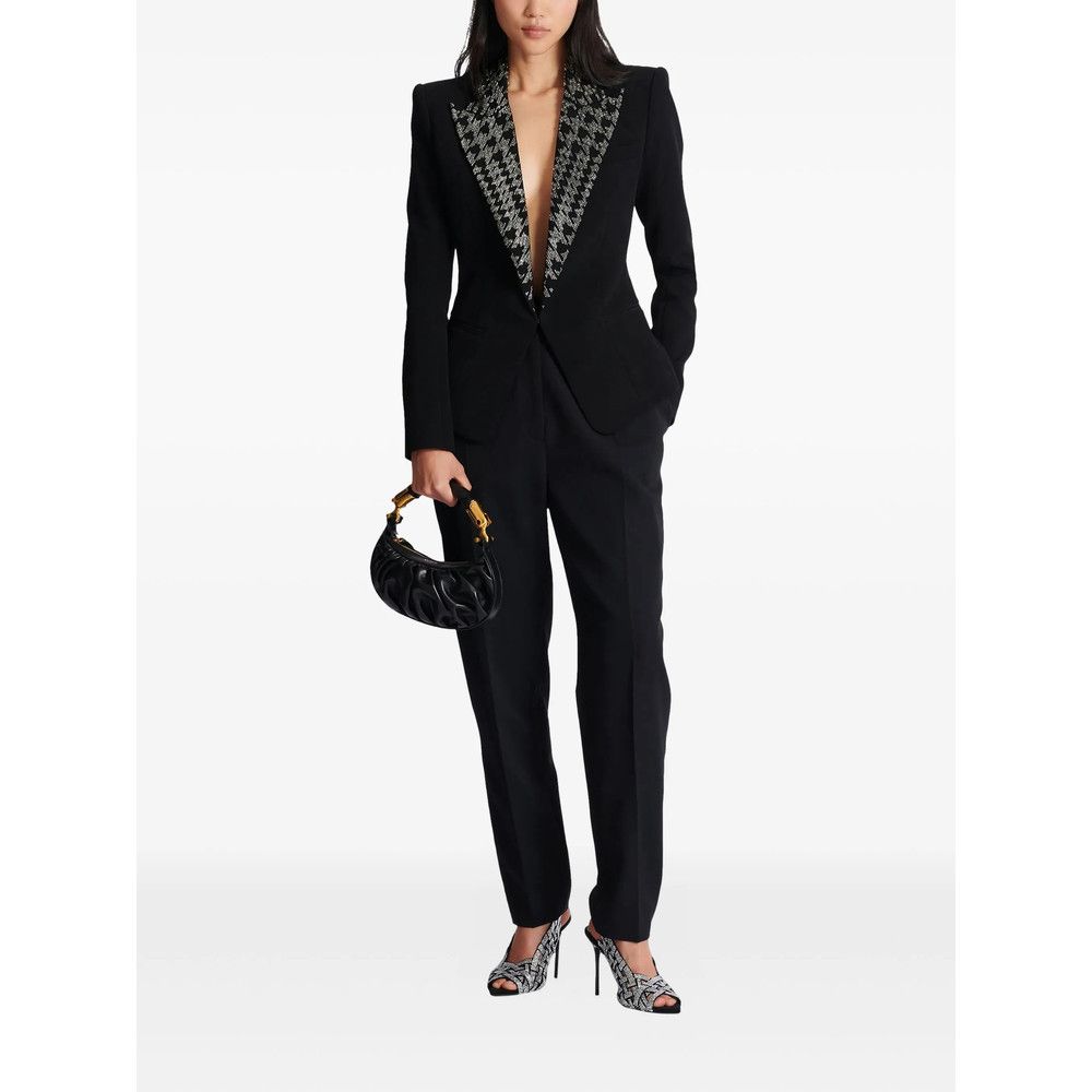 Balmain Balmain BLACK Jackets - Blazers Size S / US 4 / IT 40 - 3 Thumbnail