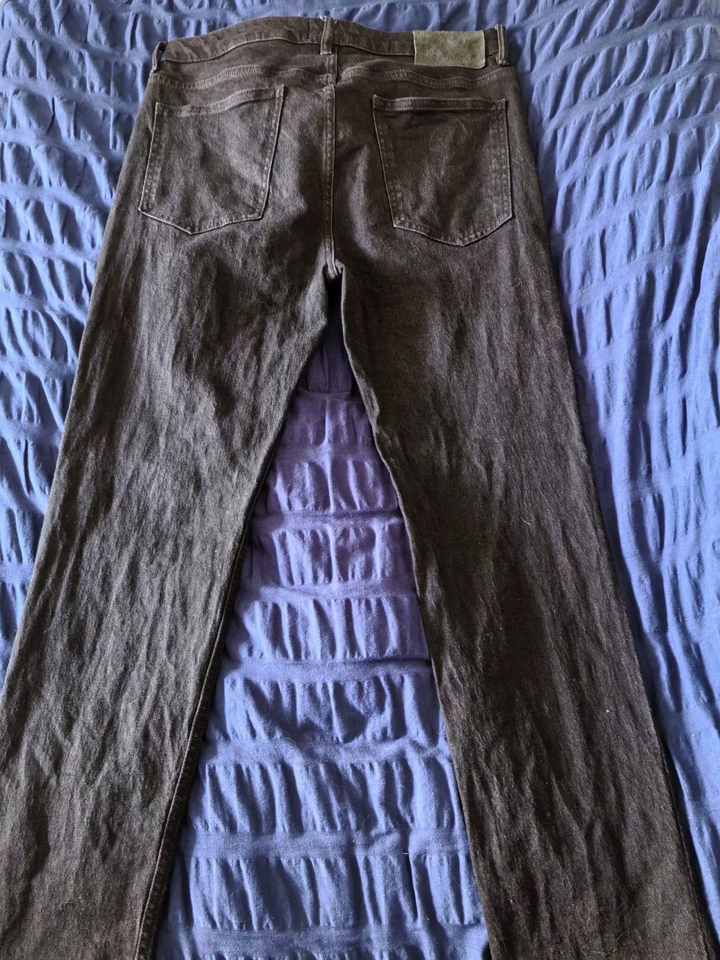 RRL Ralph Lauren Double RL Black Selvedge Denim Jeans Size US 32 / EU 48 - 5 Thumbnail