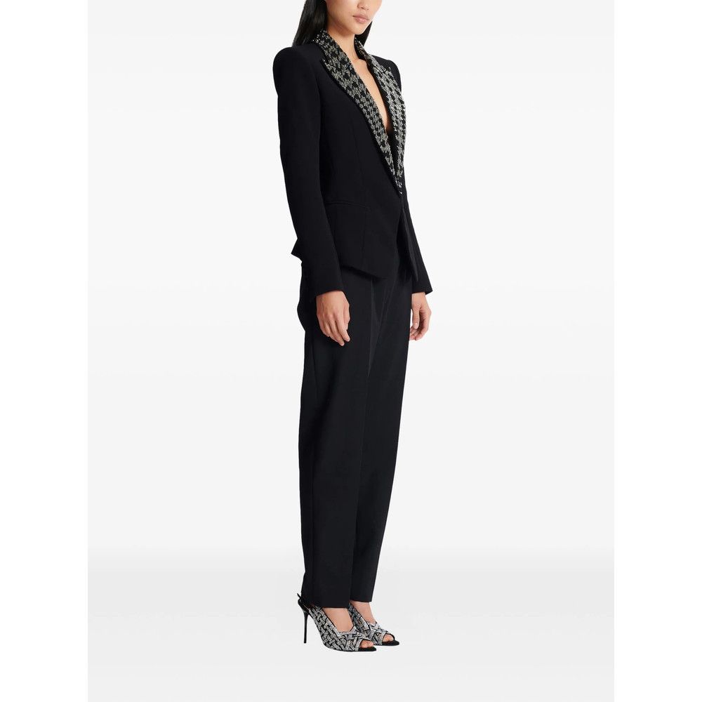 Balmain Balmain BLACK Jackets - Blazers Size M / US 6-8 / IT 42-44 - 2 Thumbnail