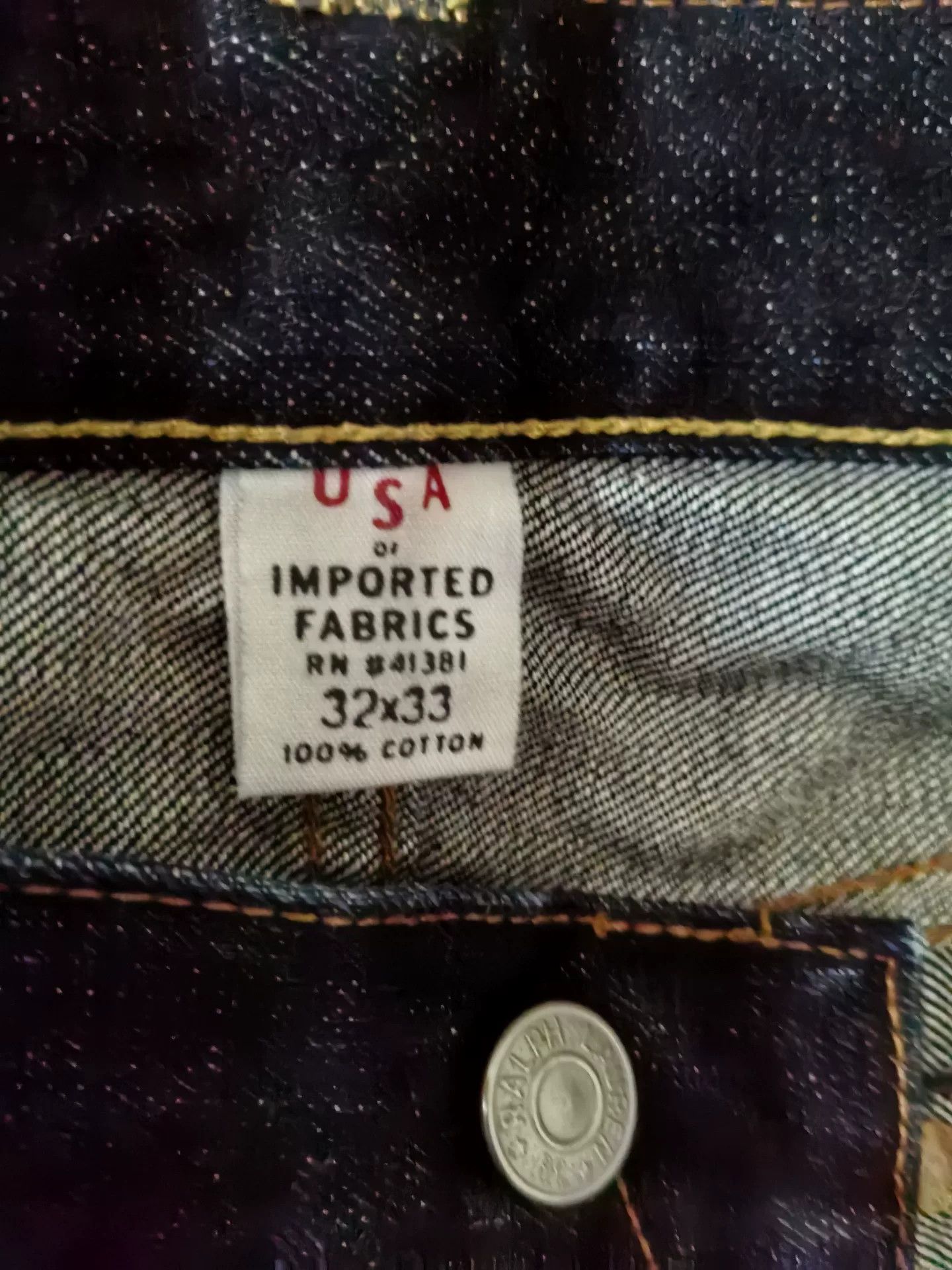 RRL Ralph Lauren RRL Ralph Lauren Vintage Raw Denim Jeans Size US 32 / EU 48 - 3 Thumbnail