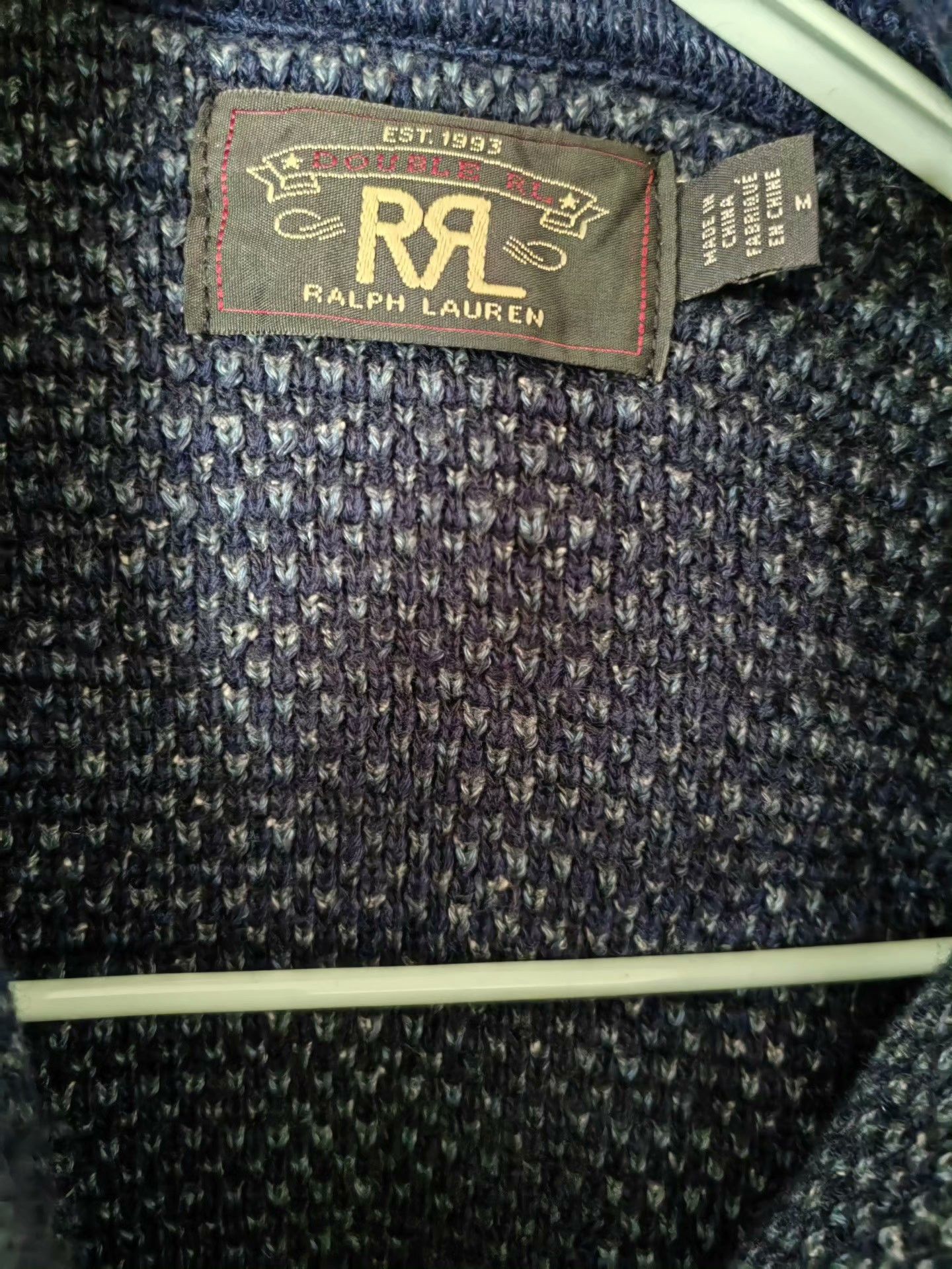 RRL Ralph Lauren RRL Indigo Workshirt Sweater Size US M / EU 48-50 / 2 - 6 Thumbnail