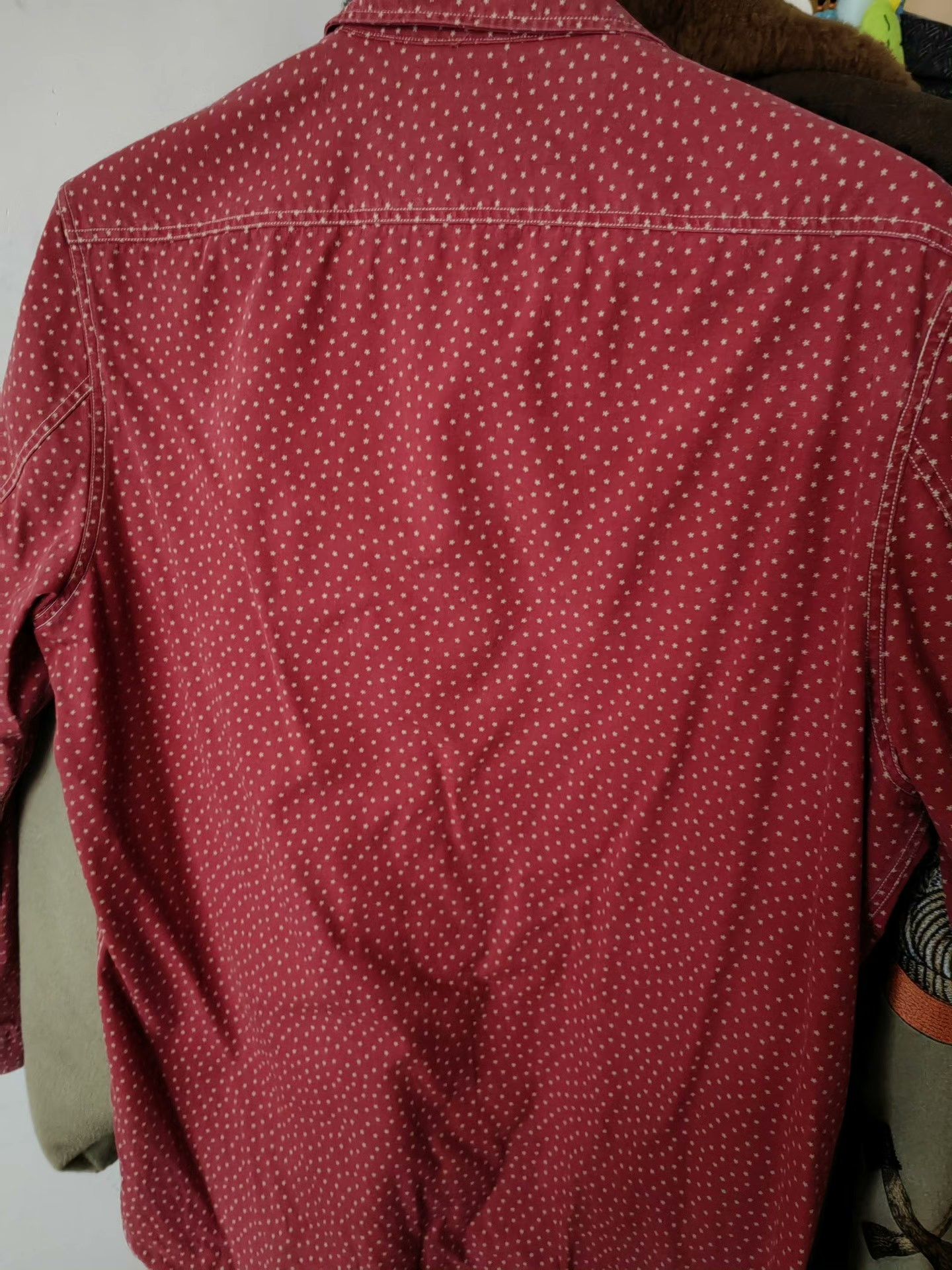 RRL Ralph Lauren RRL Red Star Print Vintage Shirt Size US M / EU 48-50 / 2 - 5 Thumbnail