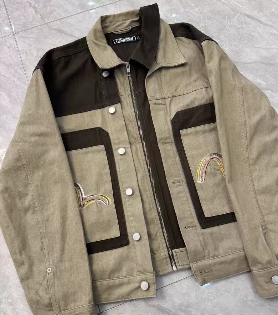 Evisu Evisu Vintage Denim Jacket Size US XL / EU 56 / 4 - 2 Thumbnail