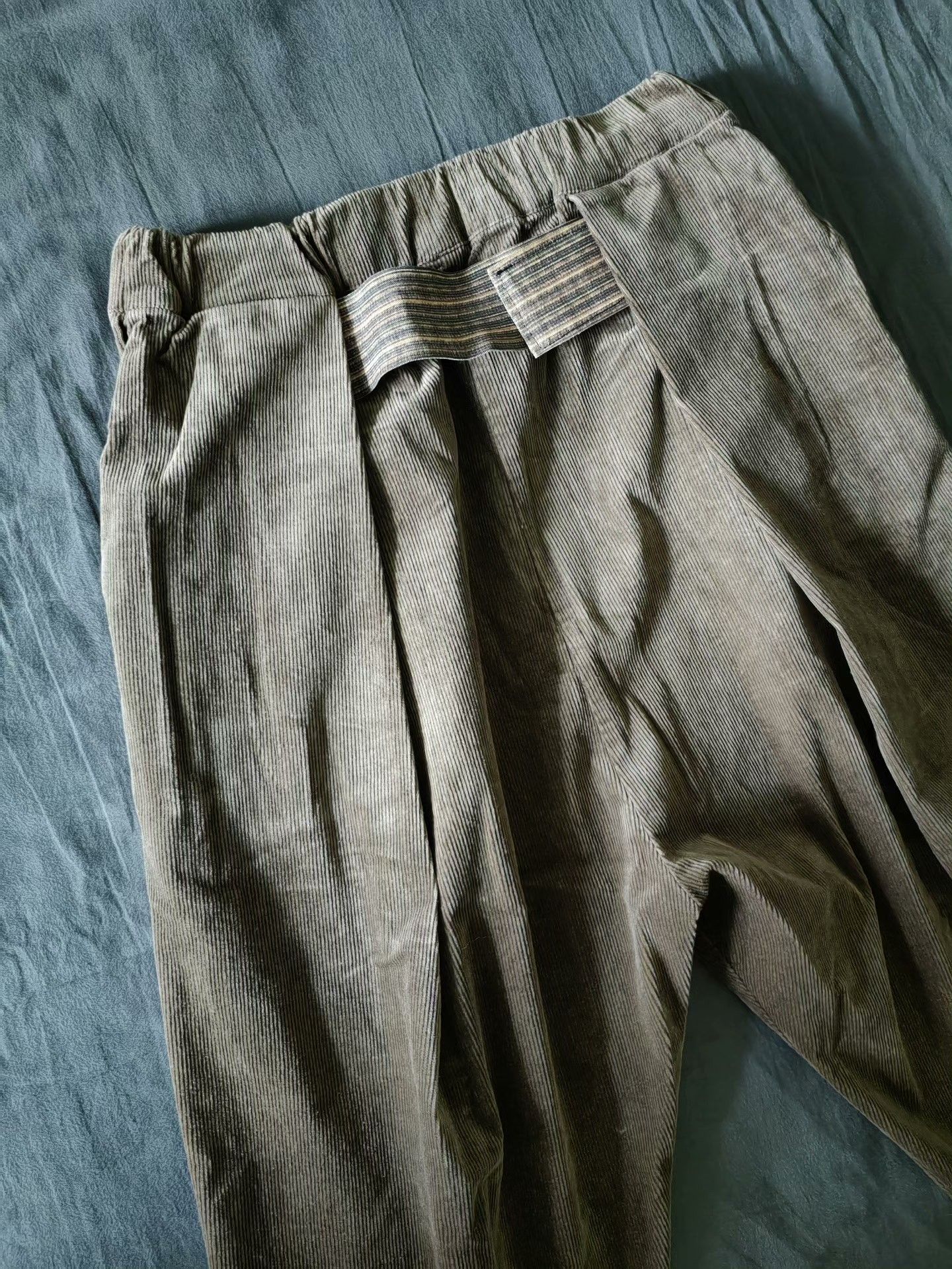 Kapital Kapital Velcro Elastic Waist Corduroy Pants Size US 28 / EU 44 - 3 Thumbnail