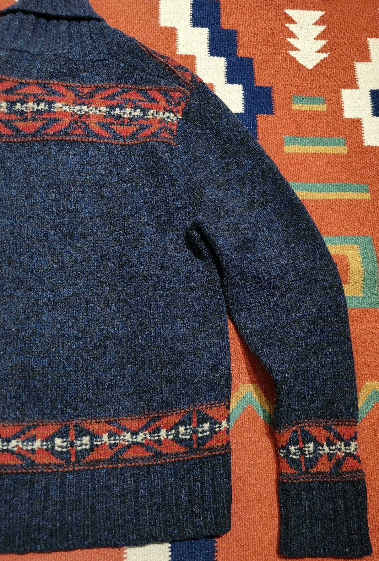 RRL Ralph Lauren RRL Ralph Lauren Fair Isle Wool Sweater Size US L / EU 52-54 / 3 - 7 Thumbnail