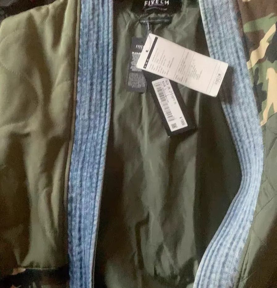 5cm 5cm Men's Camo Cardigan Robe Size US M / EU 48-50 / 2 - 3 Thumbnail