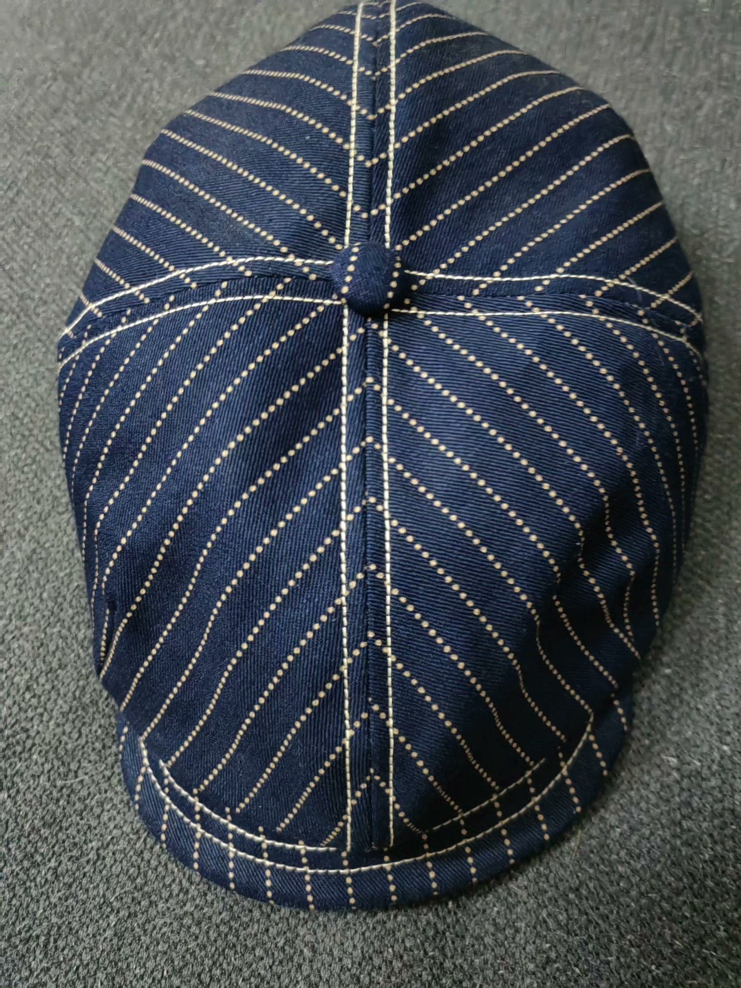 Freewheelers Freewheelers Wabash Stripe Newsboy Cap Size ONE SIZE - 4 Thumbnail