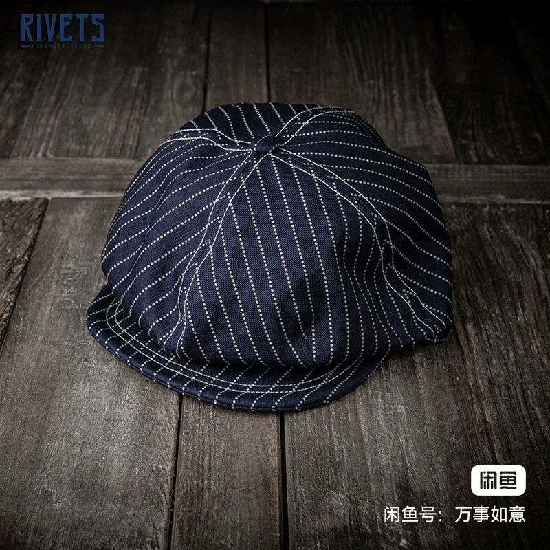 Freewheelers Freewheelers Wabash Stripe Newsboy Cap Size ONE SIZE - 2 Thumbnail