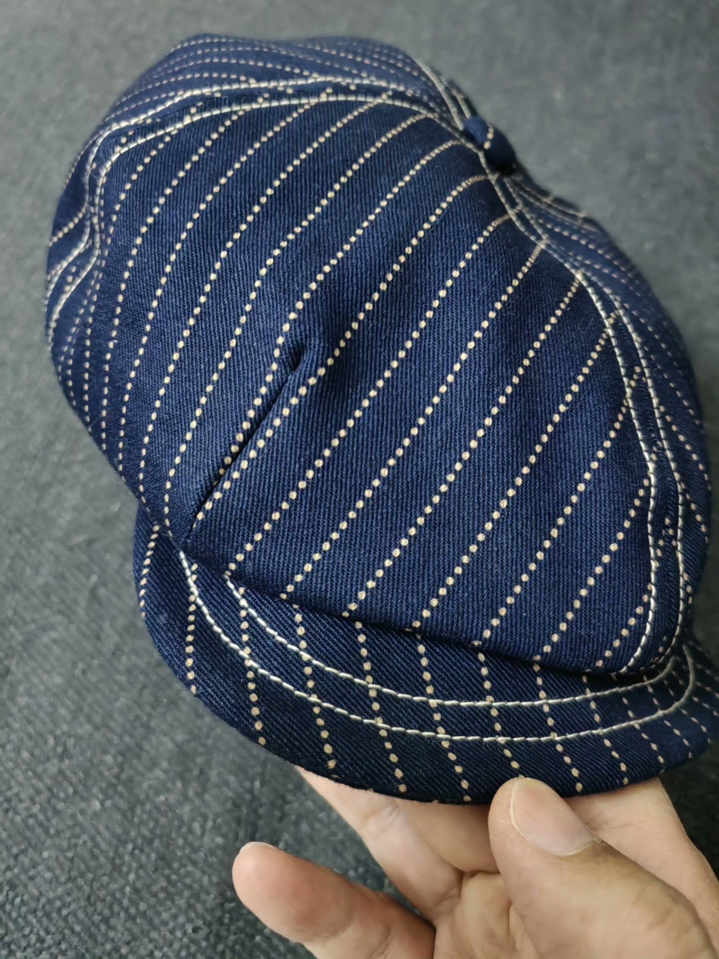 Freewheelers Freewheelers Wabash Stripe Newsboy Cap Size ONE SIZE - 5 Thumbnail
