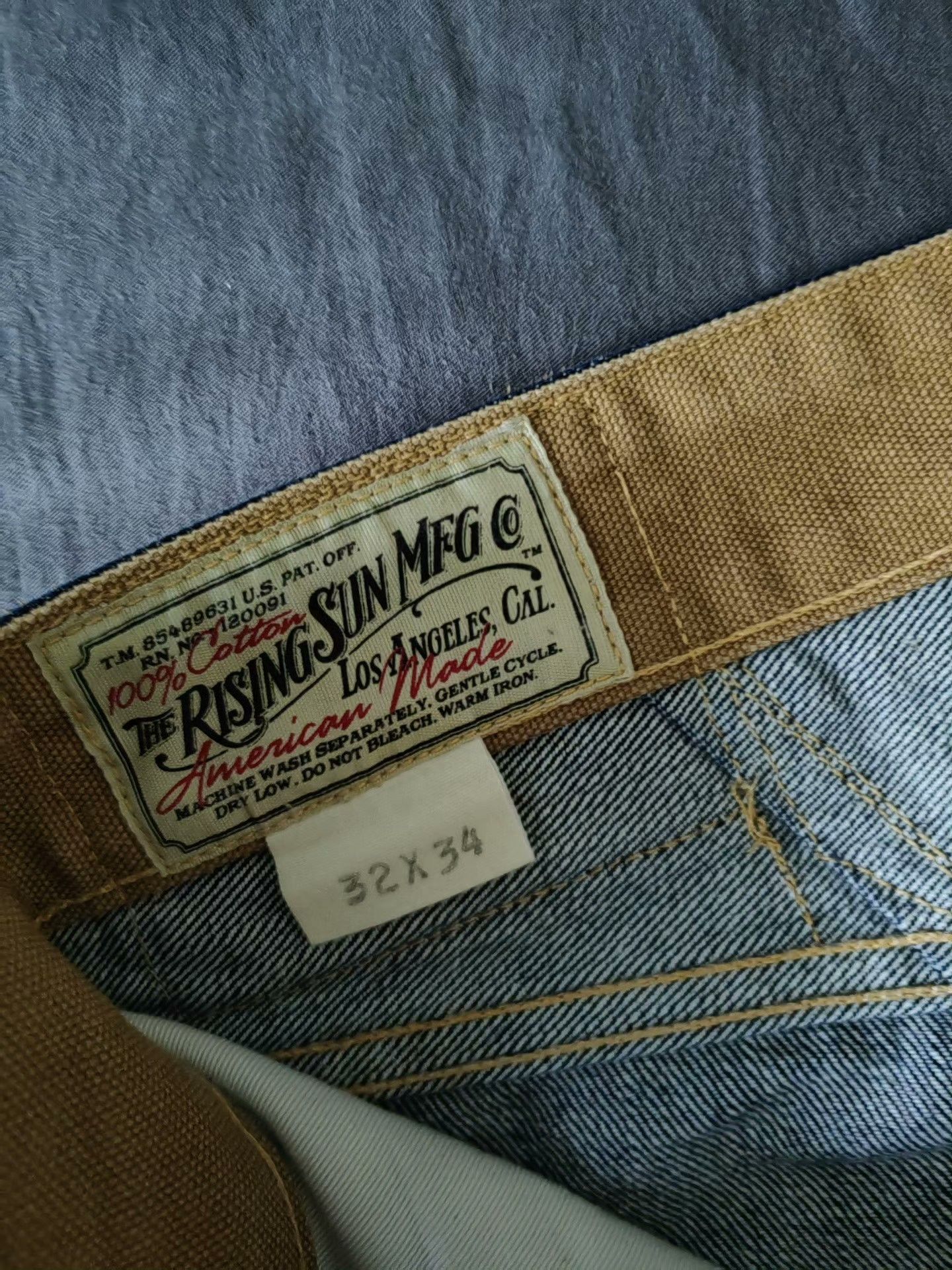 Rising Sun & Co. Rising Sun&Co 15oz Organic Selvedge Raw Jeans Size US 32 / EU 48 - 4 Thumbnail