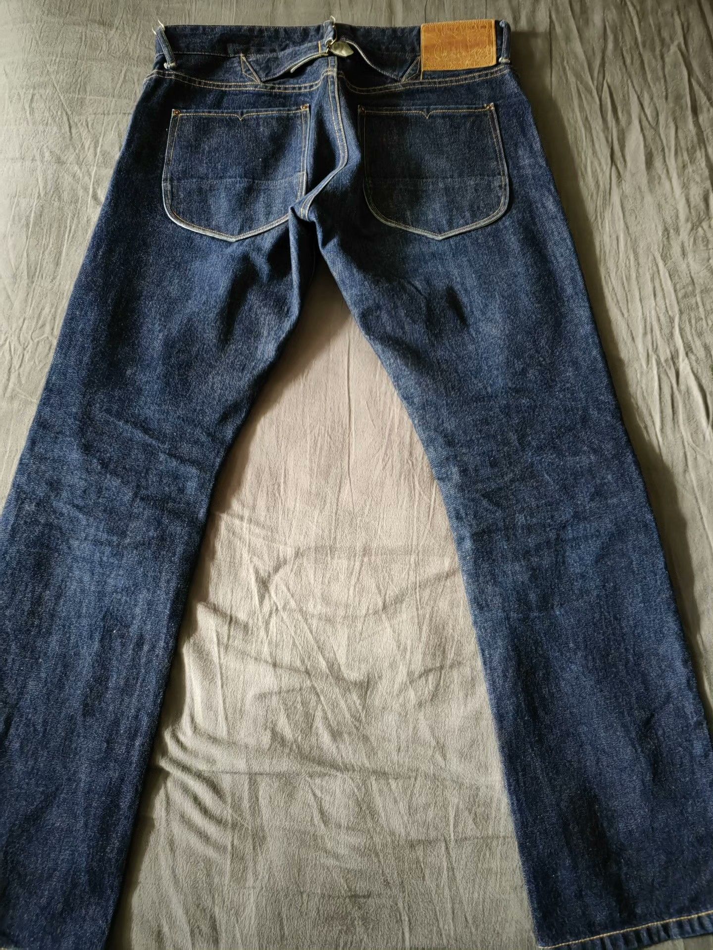 Rising Sun & Co. Rising Sun&Co 15oz Organic Selvedge Raw Jeans Size US 32 / EU 48 - 5 Thumbnail