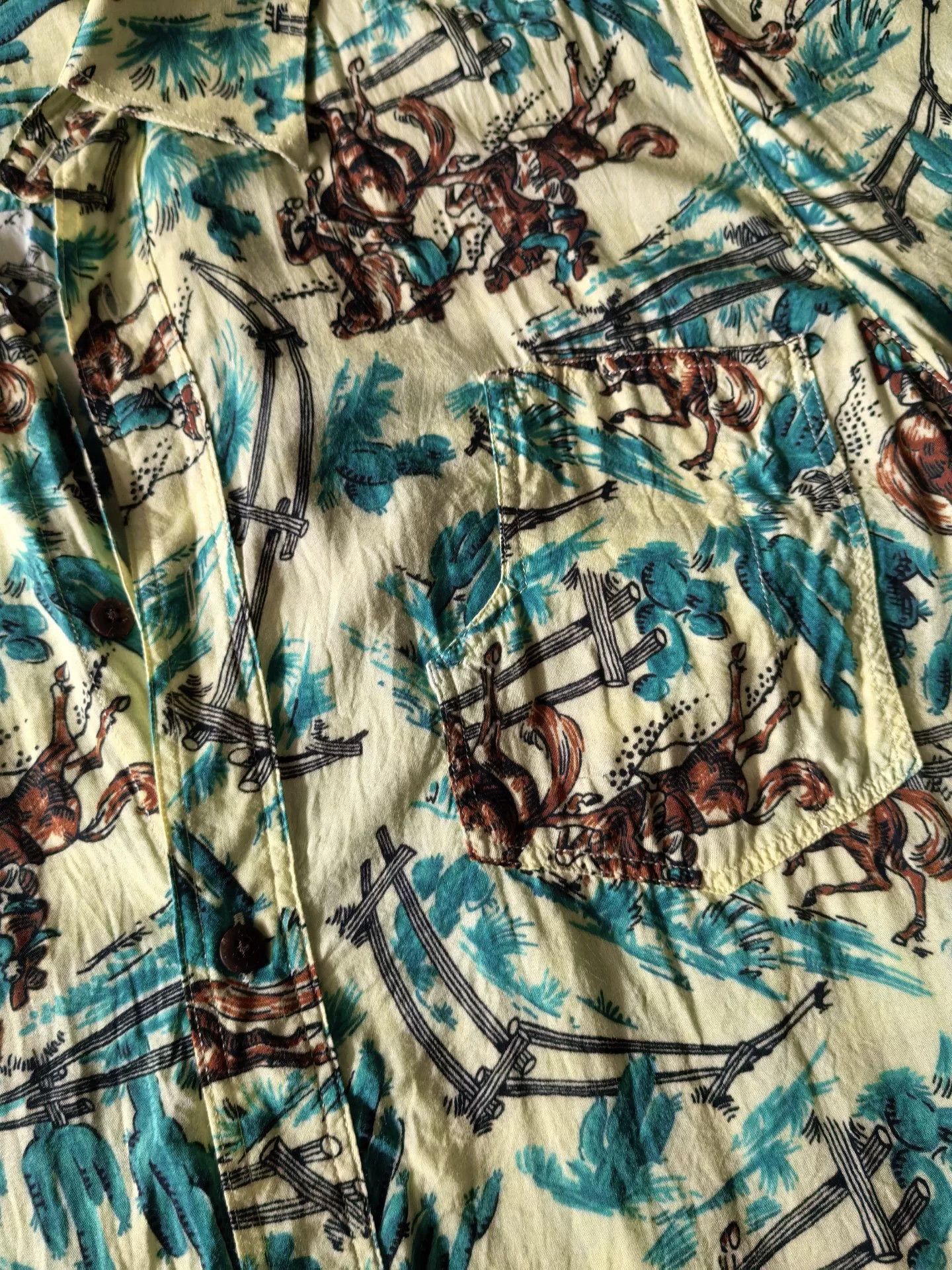 Pike Brothers Pike Brothers Hawaiian Short Sleeve Shirt Size US L / EU 52-54 / 3 - 9 Thumbnail