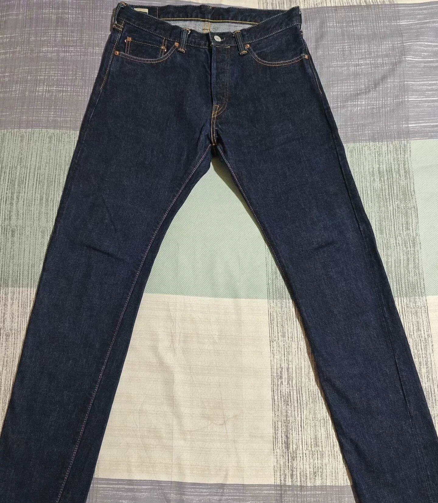 Momotaro Jeans MOMOTARO 0105SP Raw Denim Jeans Size US 32 / EU 48 - 3 Thumbnail
