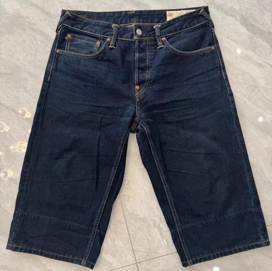 Evisu Evisu Floral Large M Denim Shorts Size US 30 / EU 46 - 5 Thumbnail