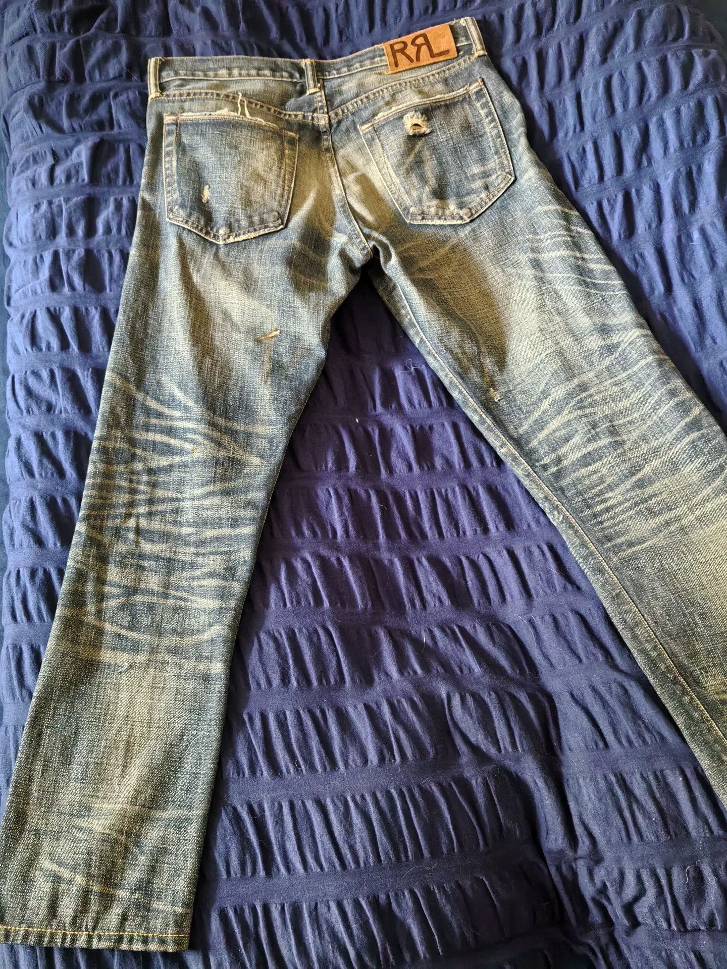 RRL Ralph Lauren RRL Ralph Lauren Slim Narrow Jeans Size US 32 / EU 48 - 4 Thumbnail