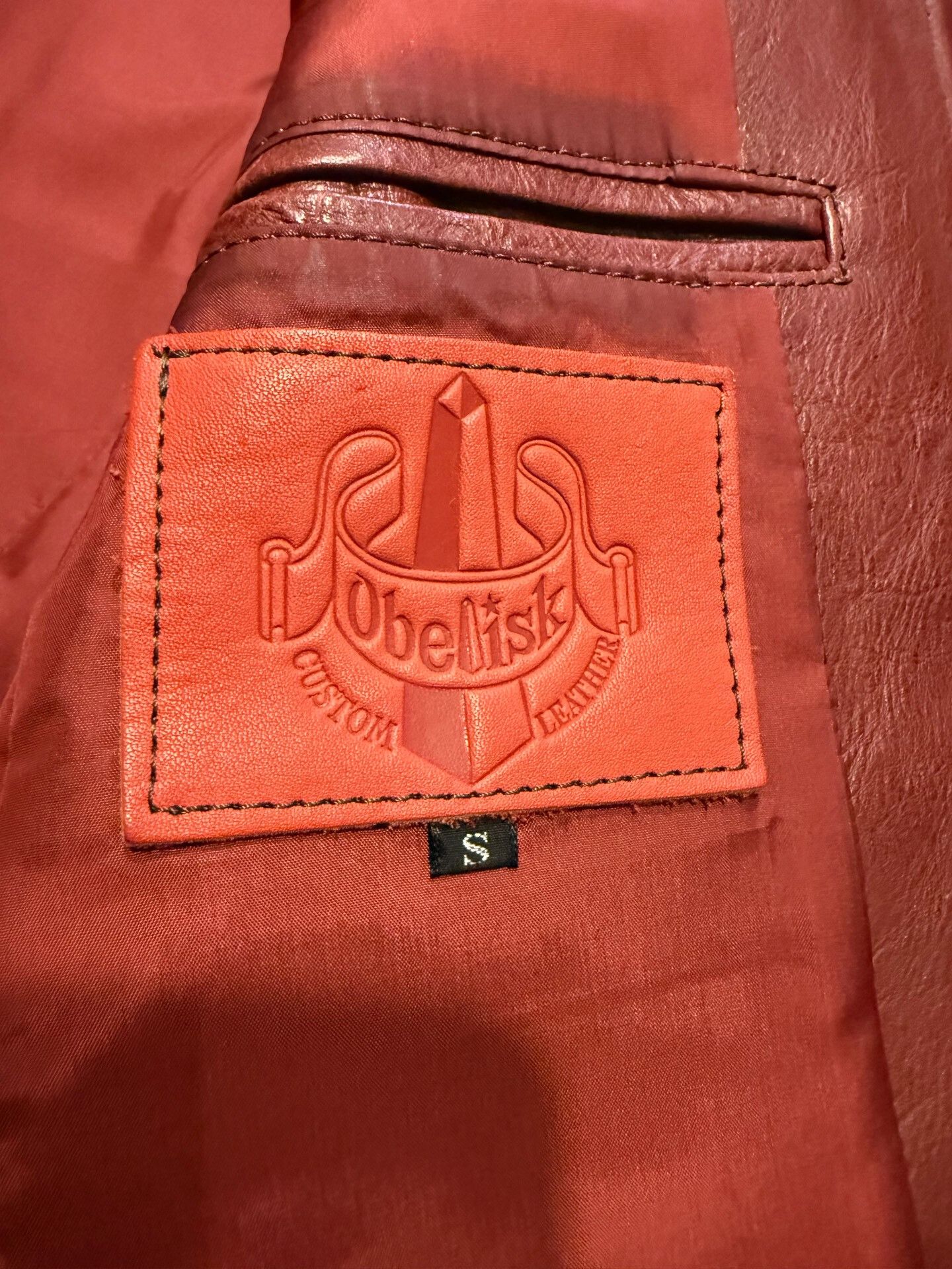 Obelisk Obelisk Hippie Rock Leather Jacket Size US S / EU 44-46 / 1 - 6 Thumbnail
