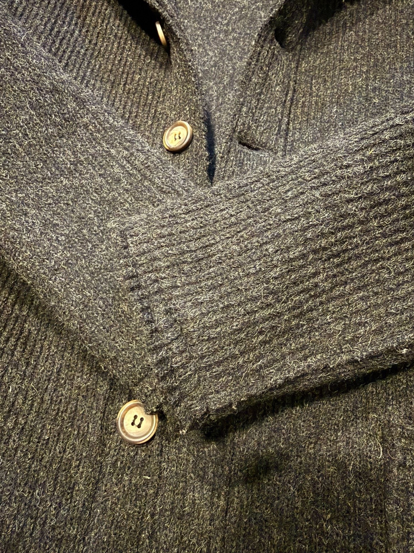 Route des Garden Route Des Garden Vintage Wool Knit Coat Size US M / EU 48-50 / 2 - 2 Thumbnail