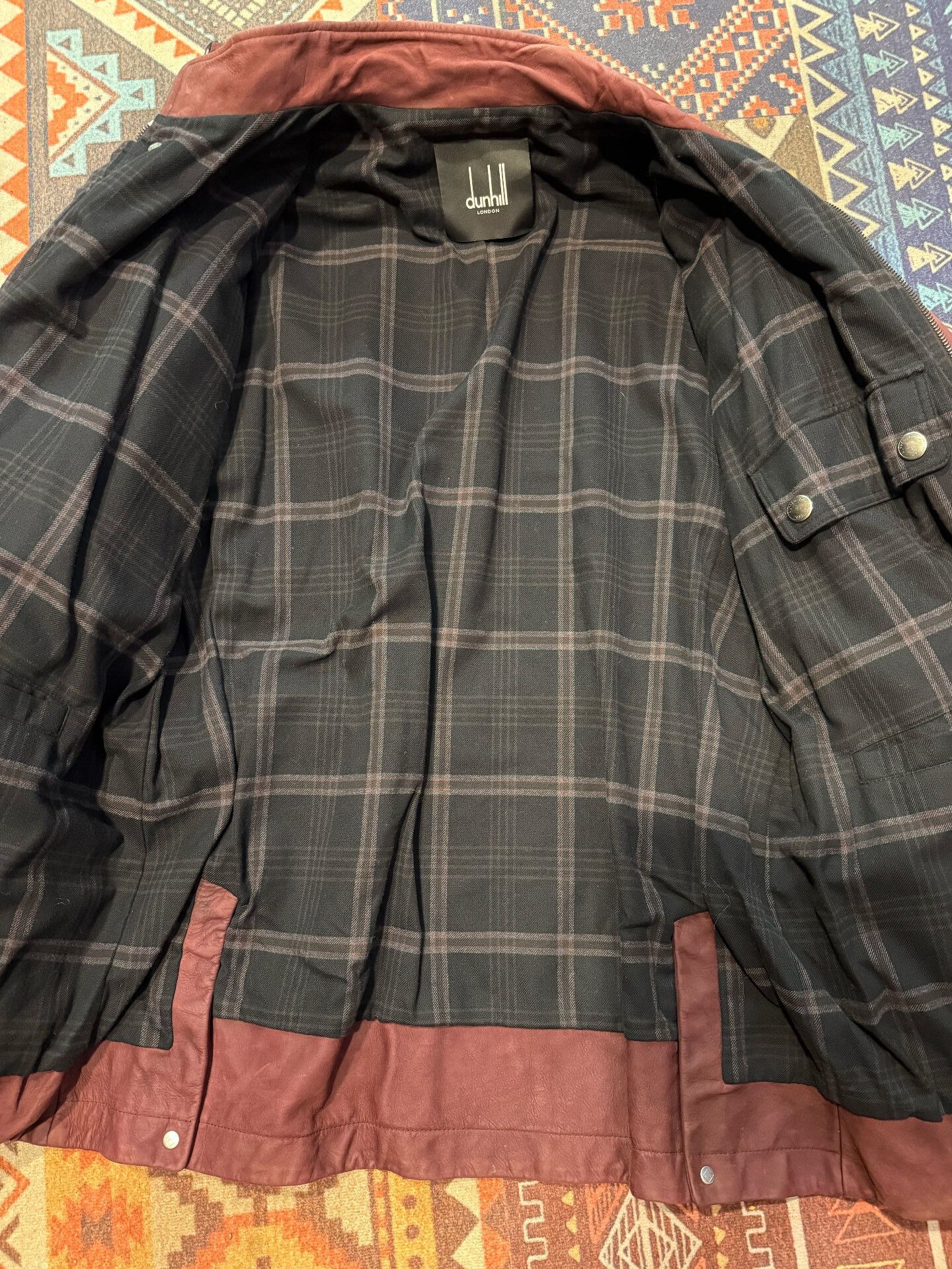 Alfred Dunhill Dunhill Four-Pocket Biker Leather Jacket Size US XL / EU 56 / 4 - 2 Thumbnail