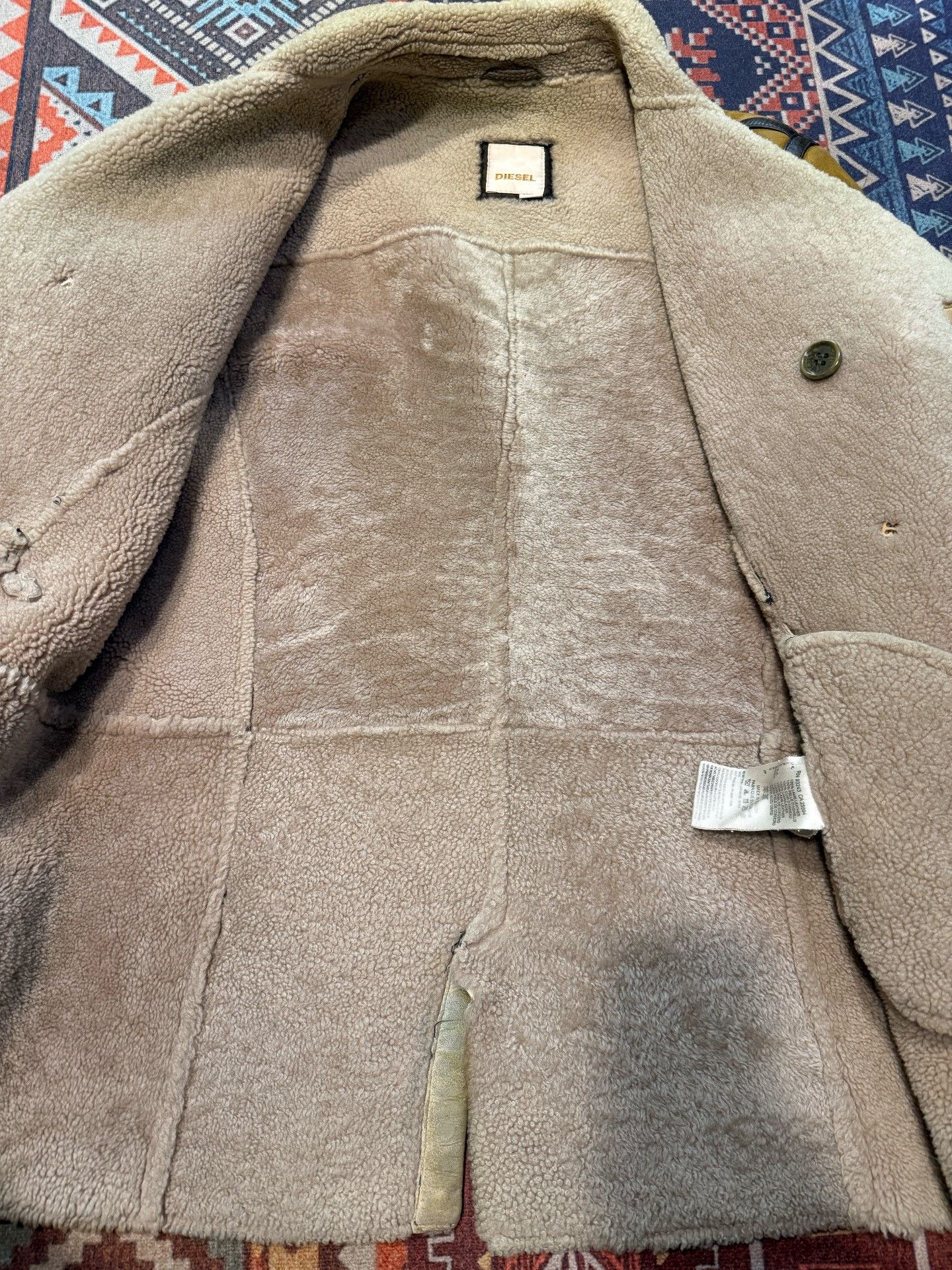 Diesel Diesel 740 Shearling Jacket Size US XL / EU 56 / 4 - 4 Thumbnail