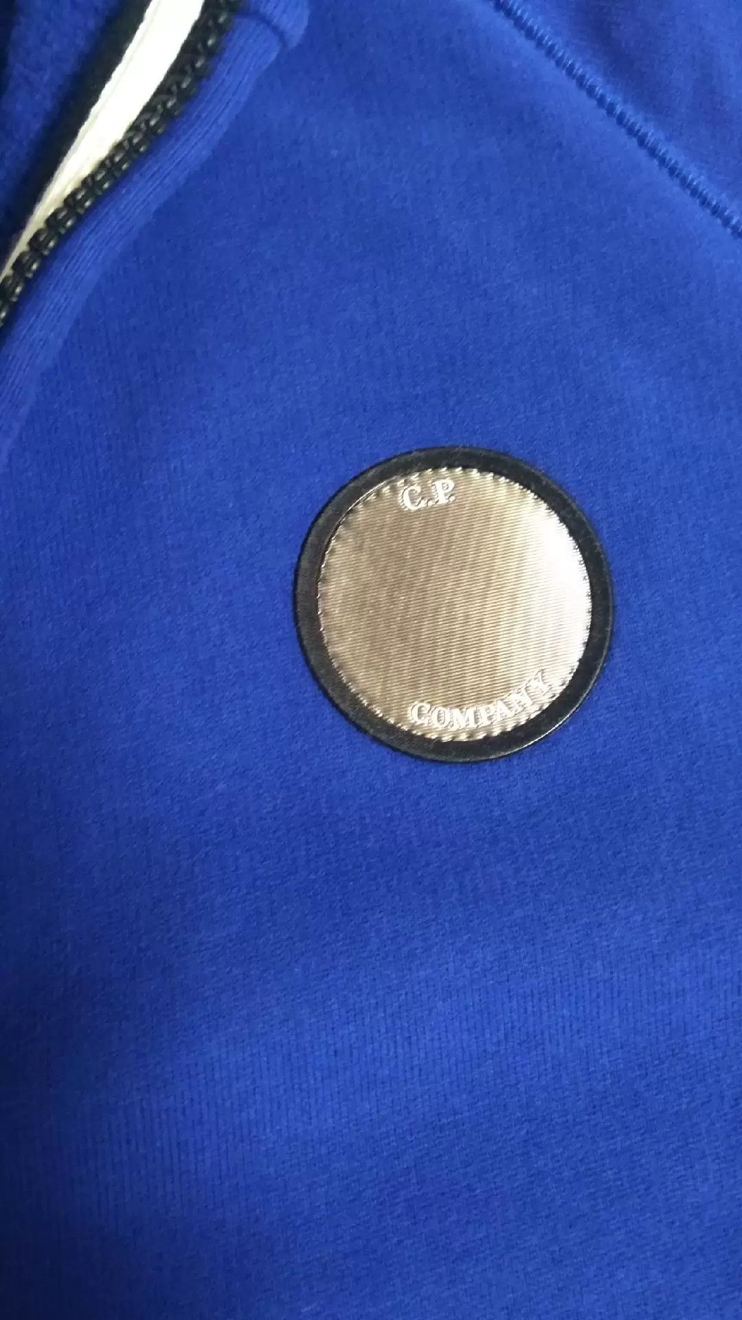 C.P. Company C.P. Company M Cotton Blue Hoodie Size US M / EU 48-50 / 2 - 2 Thumbnail