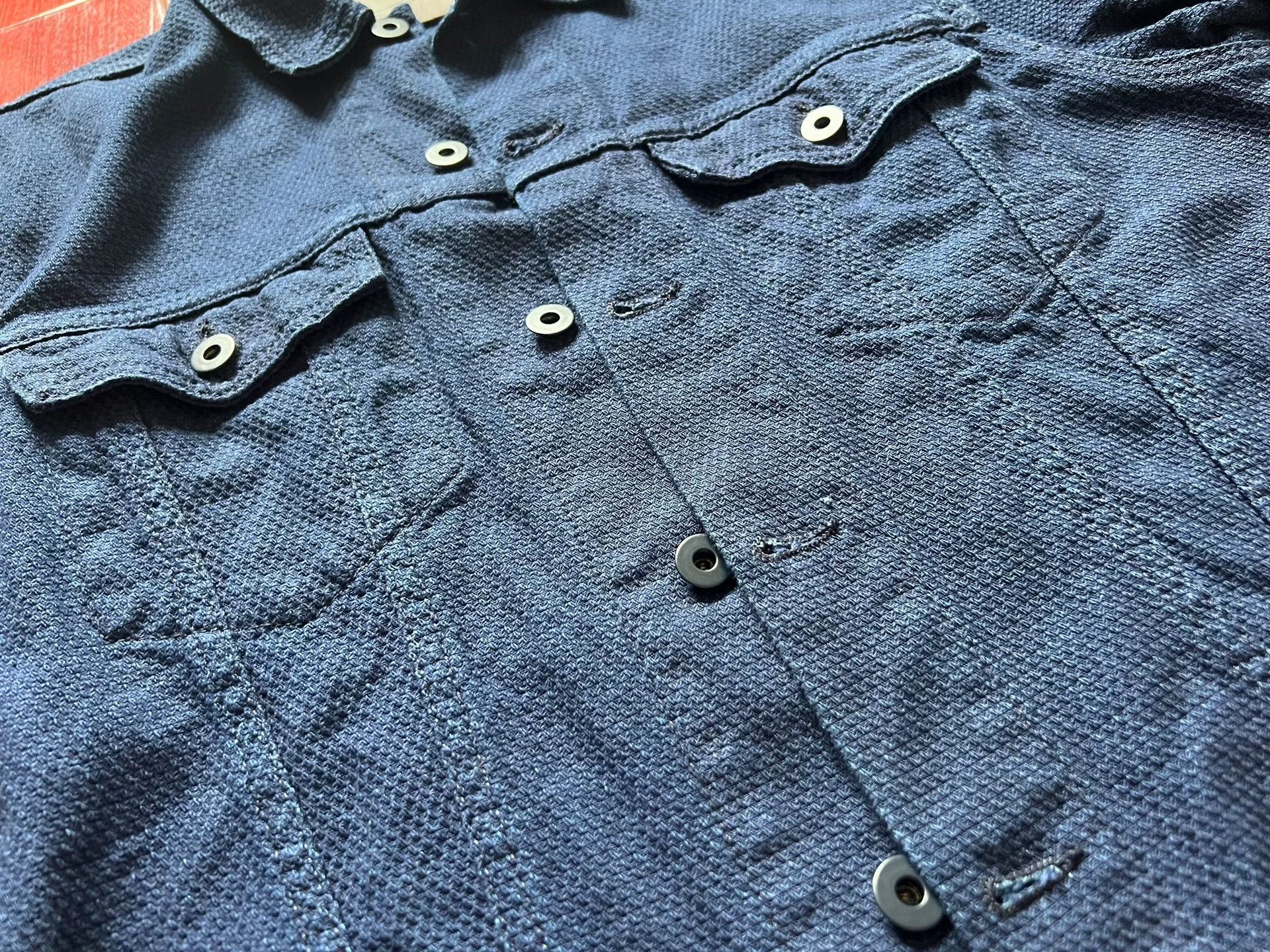 Naked & Famous Naked & Famous Sashiko Type 3 Jacket Size US M / EU 48-50 / 2 - 2 Thumbnail