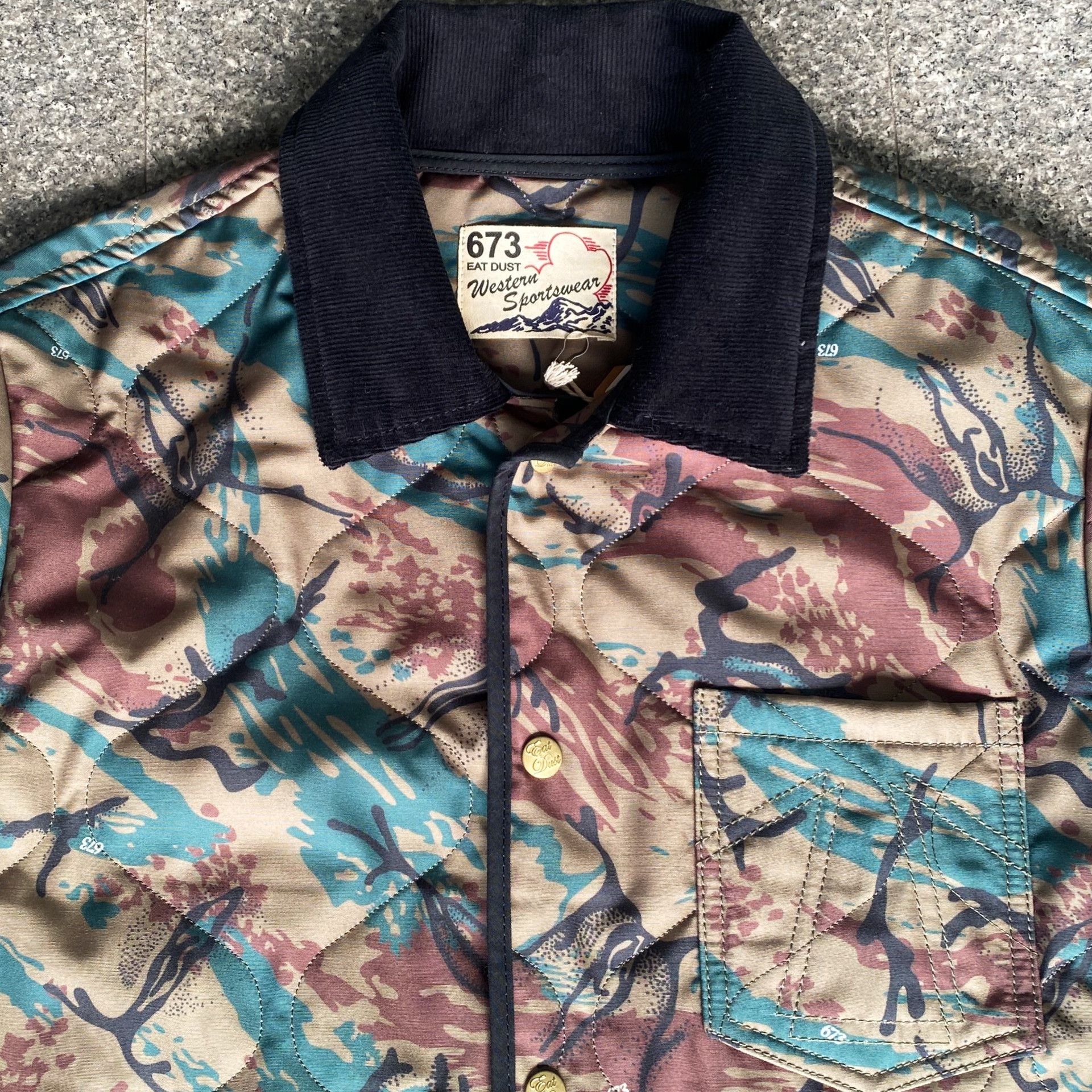 Eat Dust Eat Dust Quilted Cotton Jacket Size US M / EU 48-50 / 2 - 4 Thumbnail