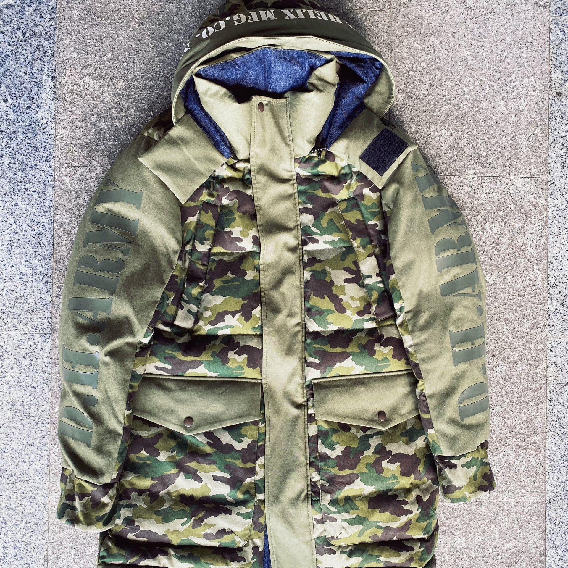 DOUBLE HELIX Double Helix Camo N3B Down Jacket Size US L / EU 52-54 / 3 - 7 Thumbnail