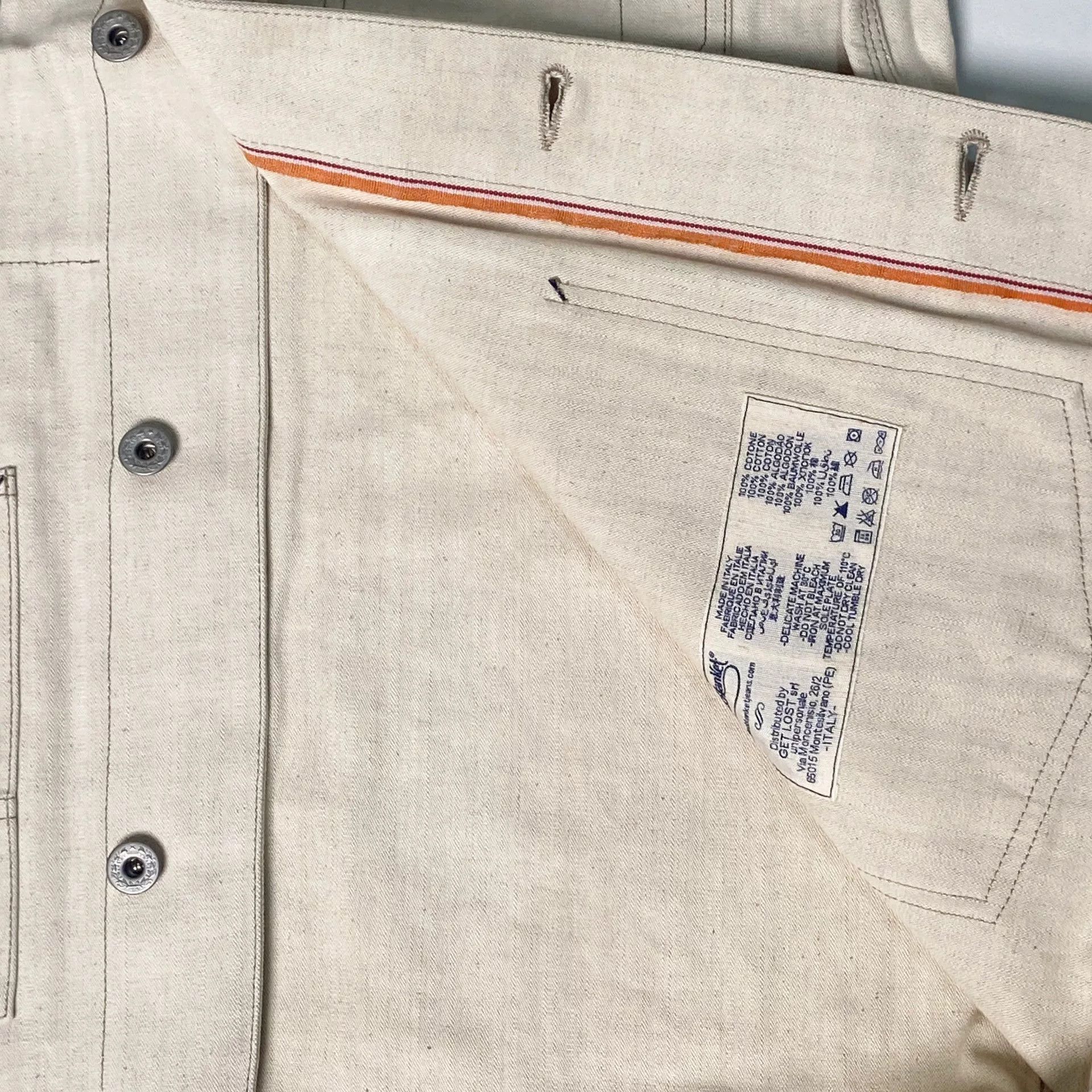 Blue Blanket Blue Blanket White Selvedge Denim Coverall Size US XL / EU 56 / 4 - 7 Thumbnail