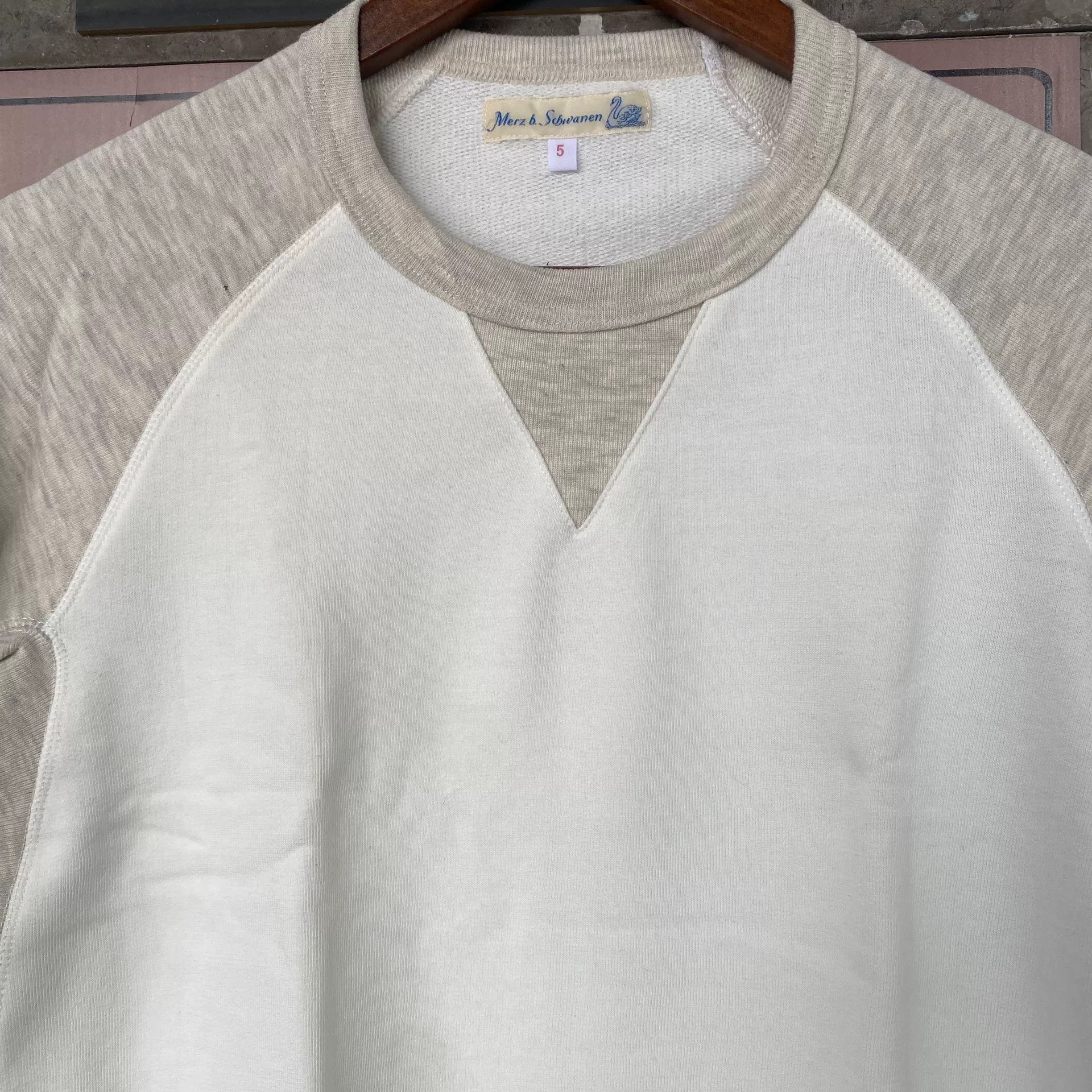 Merz B. Schwanen Merz b. Schwanen 347t Crew Neck T-Shirt Size US M / EU 48-50 / 2 - 3 Thumbnail