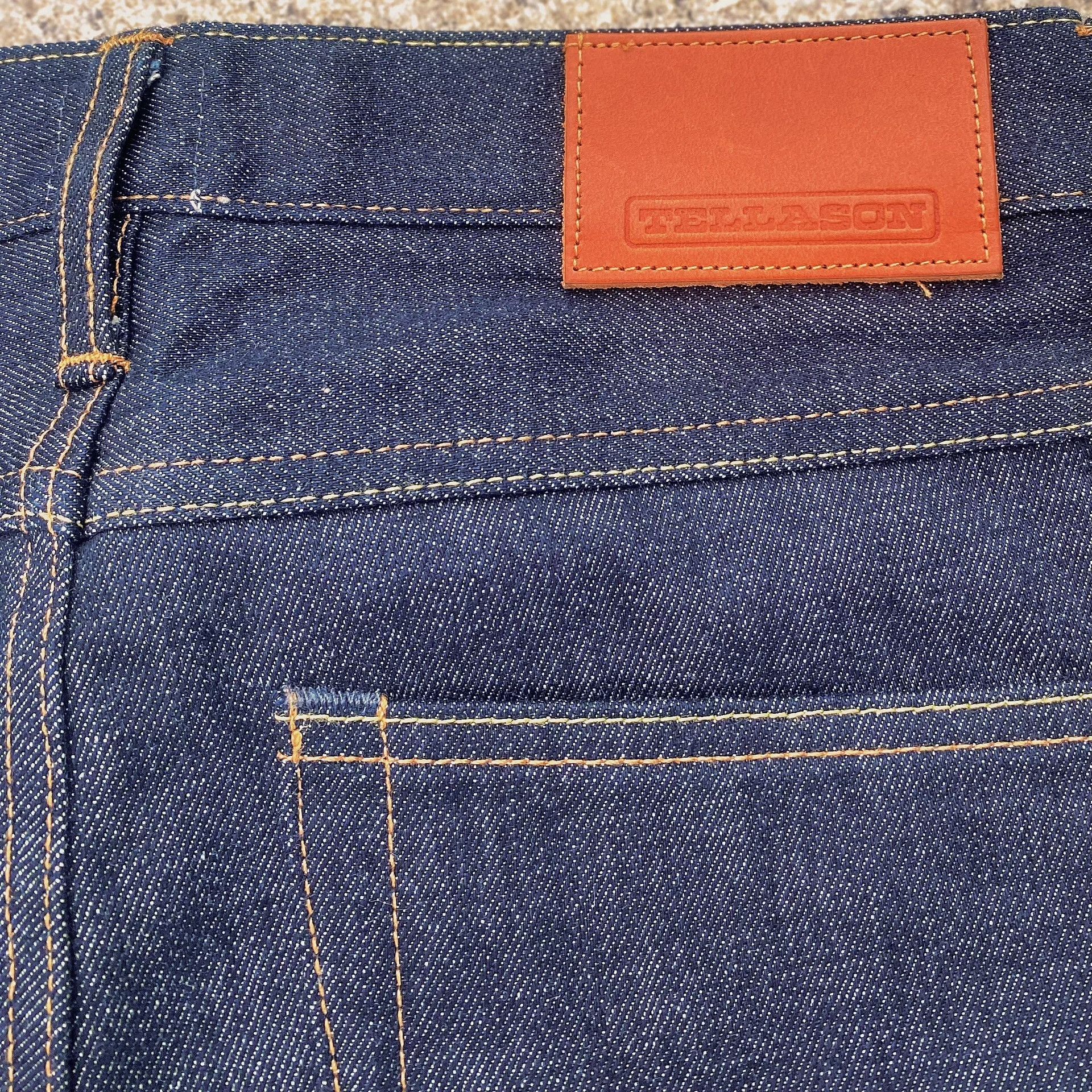 Tellason TELLASON Elgin Mid-Rise Slim Tapered Pants Size US 31 - 4 Thumbnail