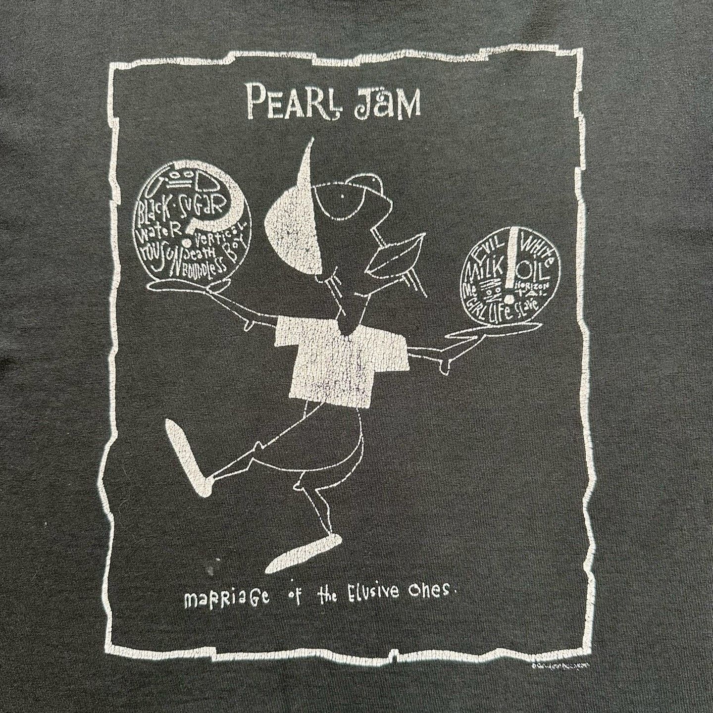 Vintage Vintage Pearl Jam 90s Tee Size US M / EU 48-50 / 2 - 3 Thumbnail