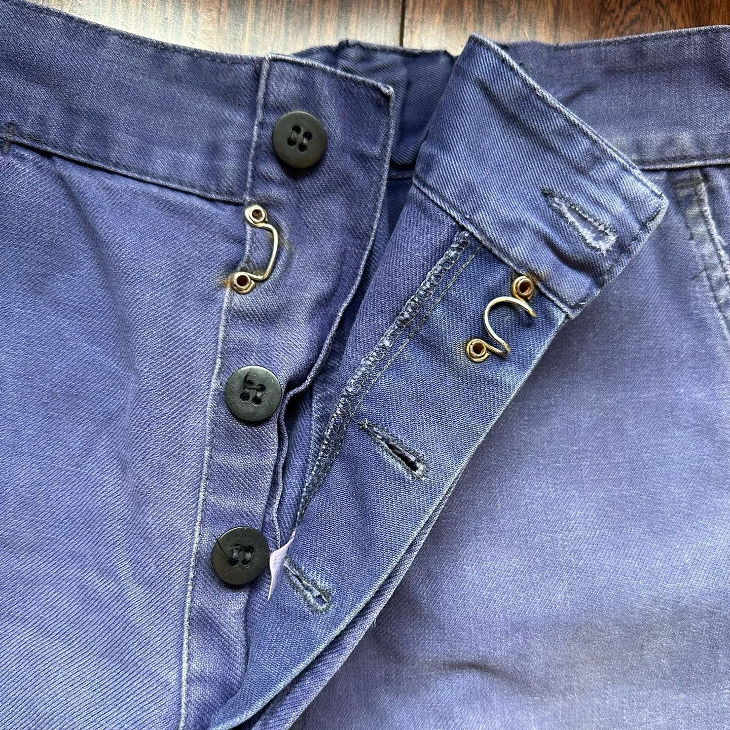Vintage Vintage French Faded Work Pants Size US 30 / EU 46 - 3 Thumbnail