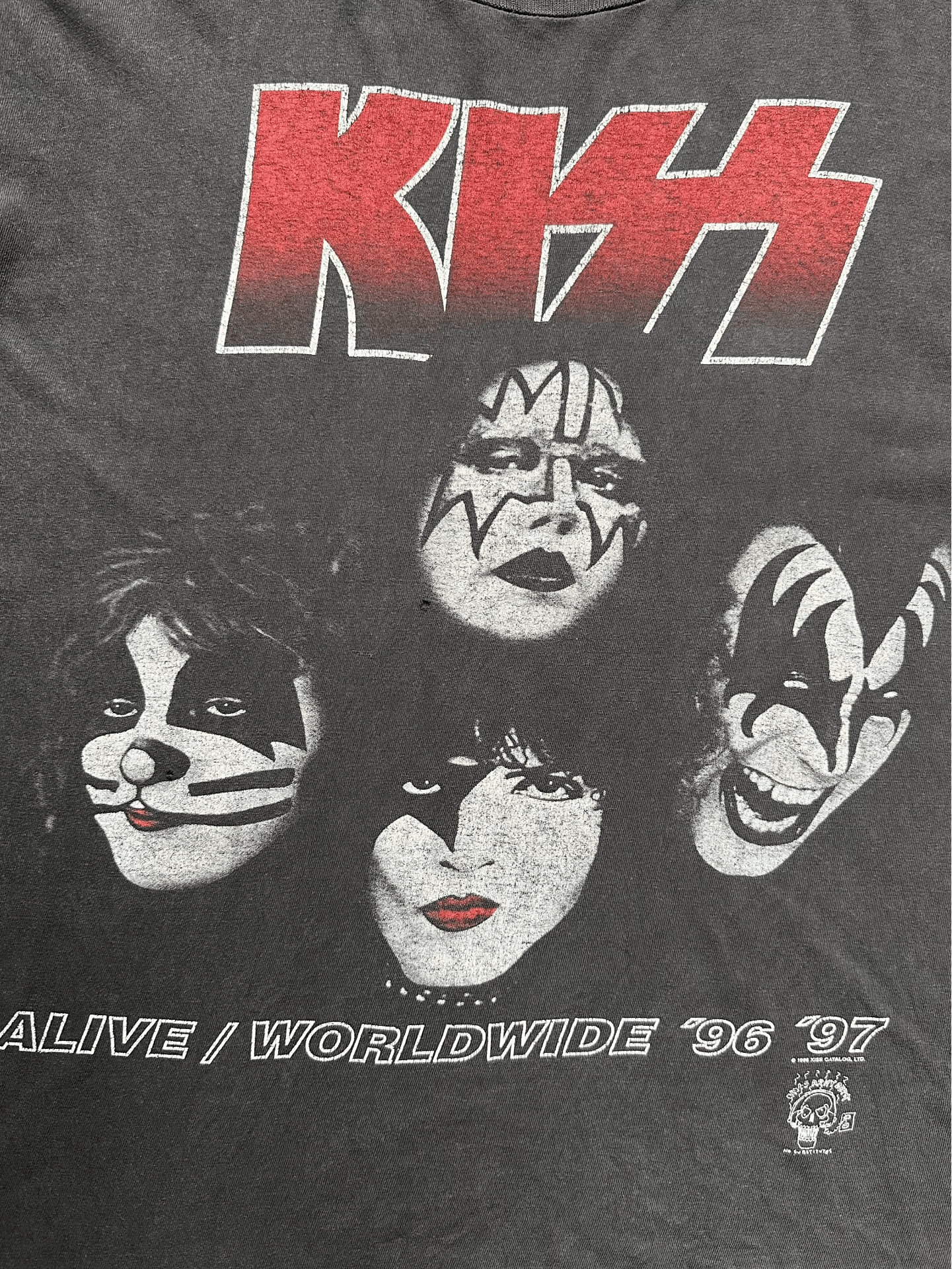 Vintage Kiss 1996 Vintage Fade Tee Size US M / EU 48-50 / 2 - 5 Thumbnail