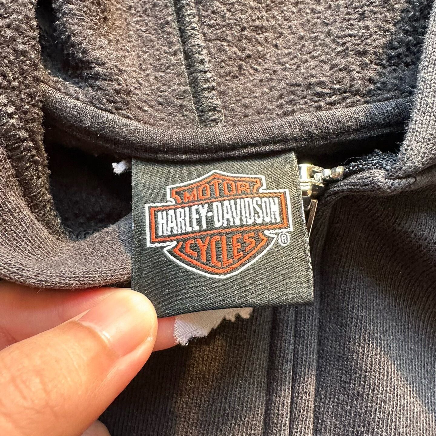Vintage Vintage Harley Davidson 2006 Zip Hoodie Size US M / EU 48-50 / 2 - 6 Thumbnail