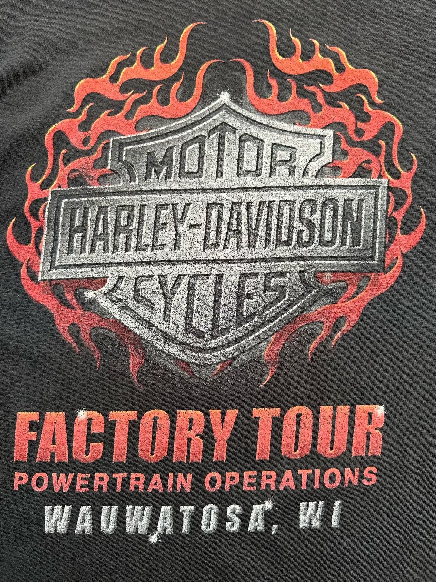 Vintage Vintage Harley Davidson 2006 Flame Longsleeve Size US M / EU 48-50 / 2 - 3 Thumbnail