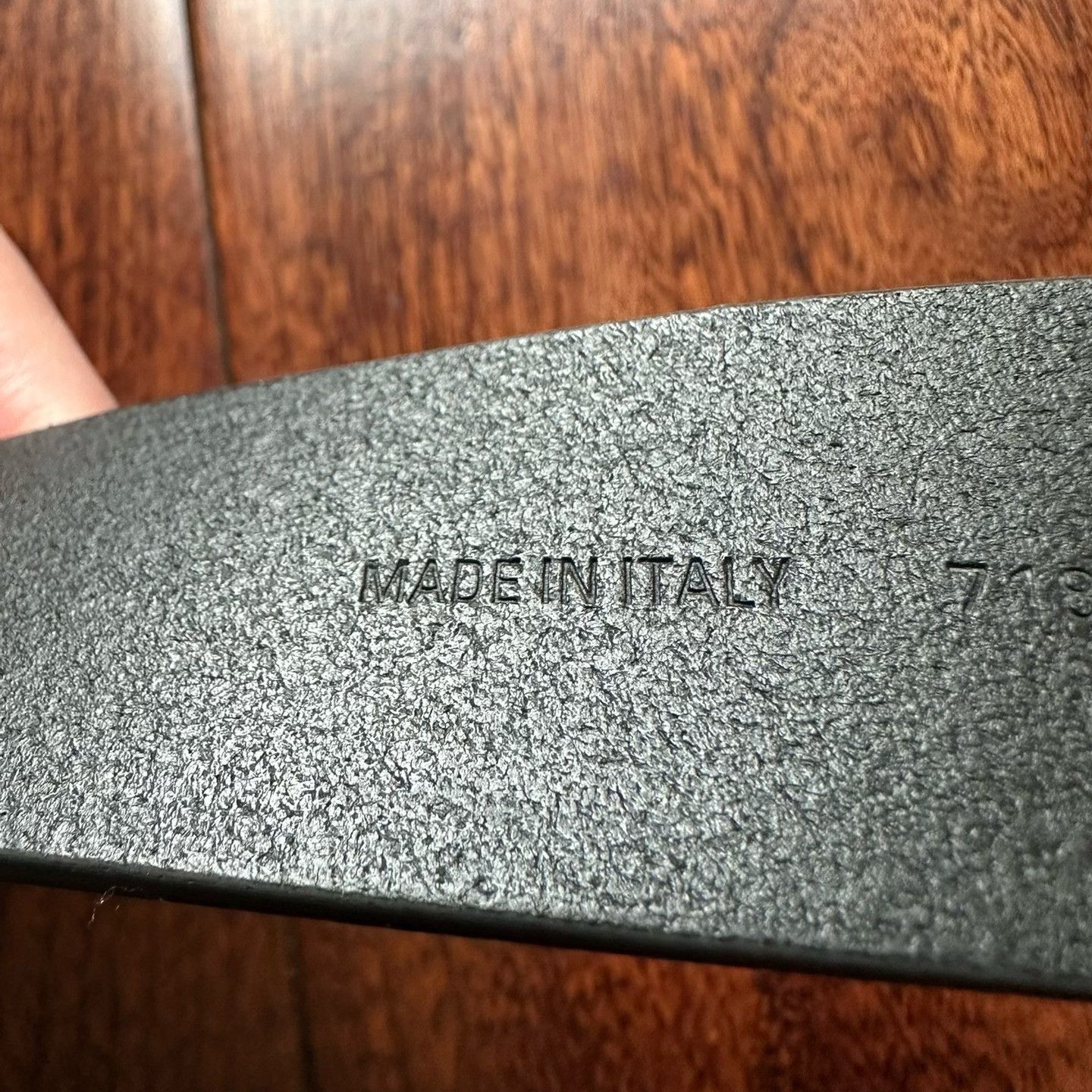 Balenciaga Balenciaga Double B Black Belt Size ONE SIZE - 4 Thumbnail