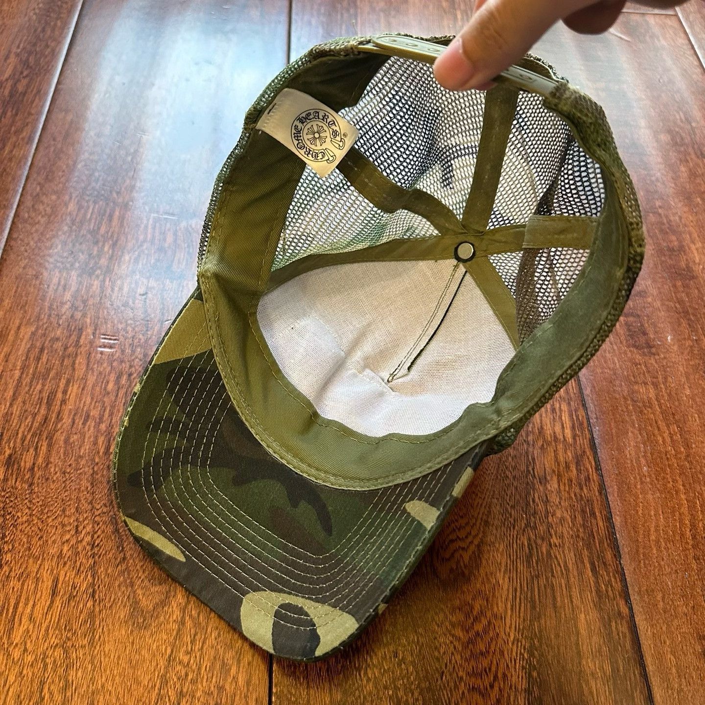 Chrome Hearts Chrome Hearts Camo Embroidered Mesh Cap Size ONE SIZE - 2 Thumbnail