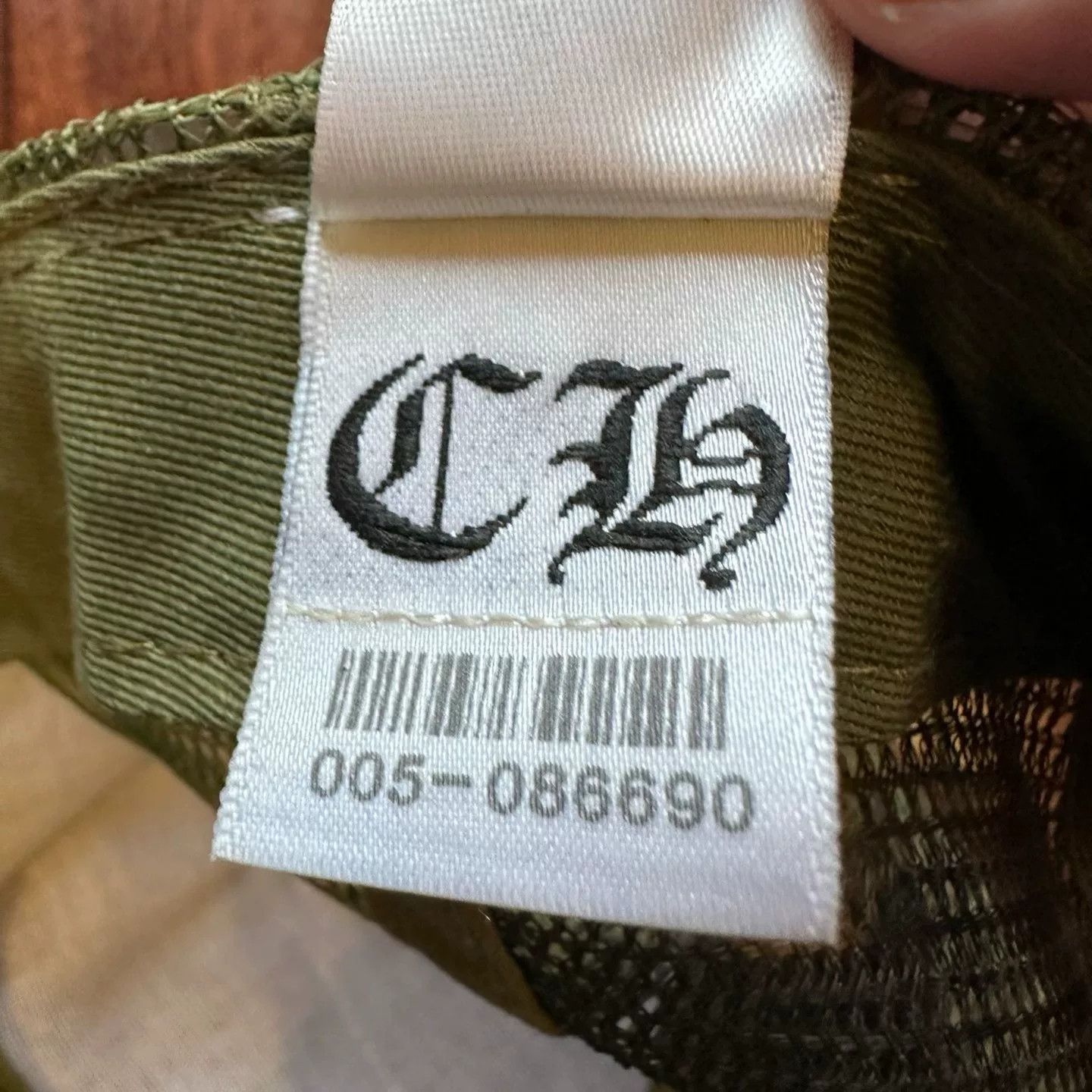Chrome Hearts Chrome Hearts Camo Embroidered Mesh Cap Size ONE SIZE - 6 Thumbnail