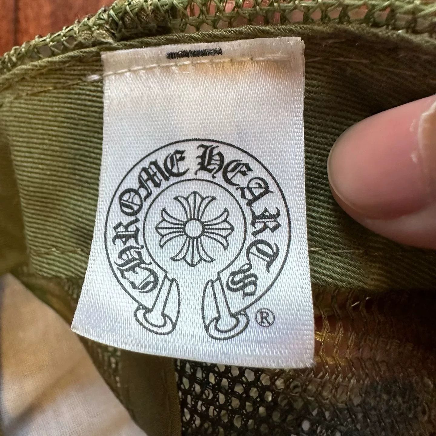 Chrome Hearts Chrome Hearts Camo Embroidered Mesh Cap Size ONE SIZE - 5 Thumbnail