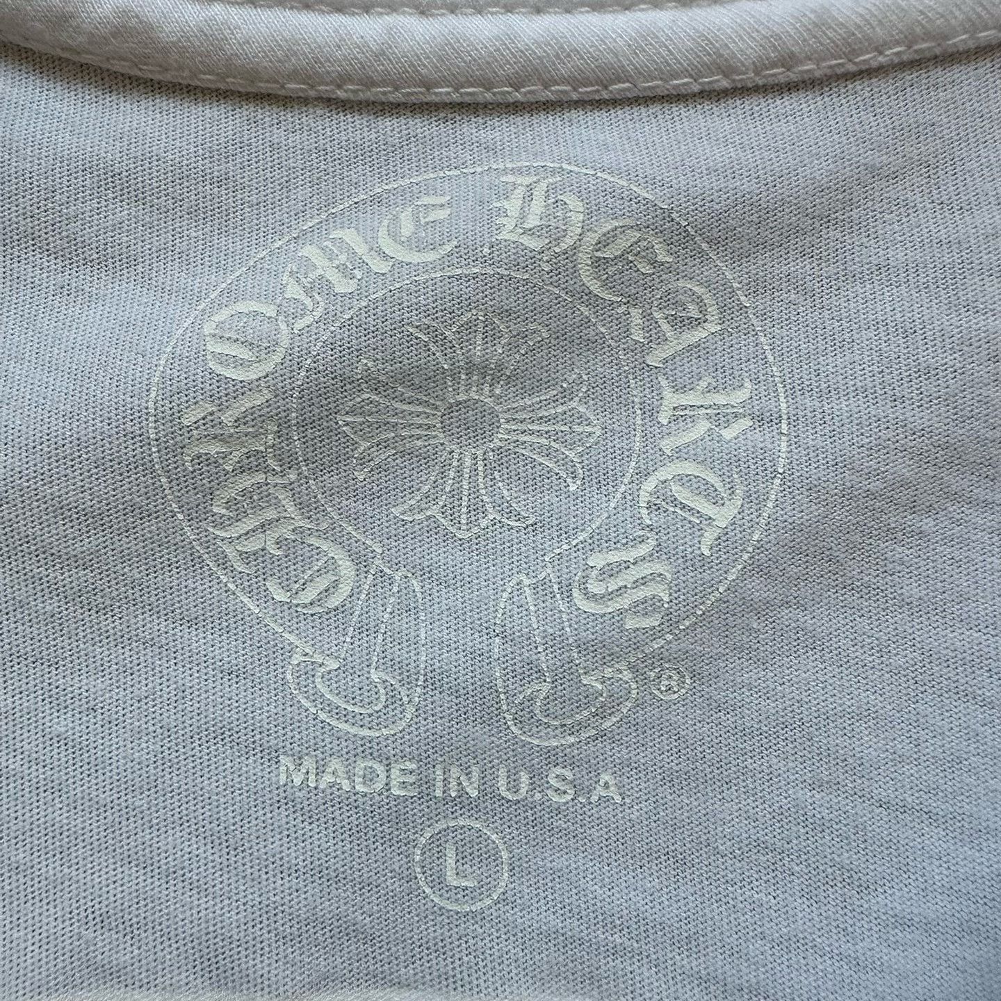 Chrome Hearts Chrome Hearts Horseshoe T-bar Short Sleeve L Size US L / EU 52-54 / 3 - 3 Thumbnail