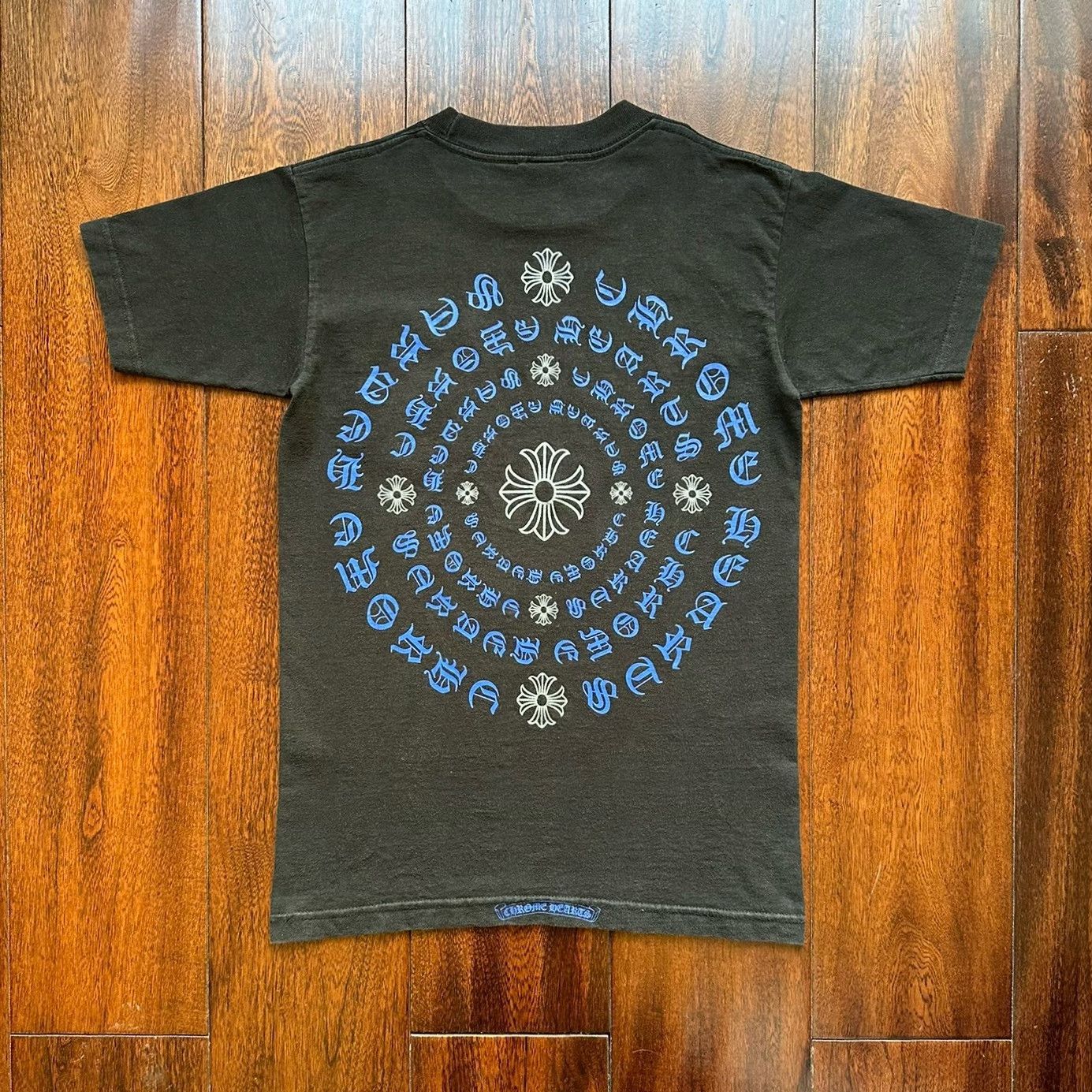 Vintage Vintage Chrome Hearts 90s Black Cross Tee Size US M / EU 48-50 / 2 - 2 Thumbnail